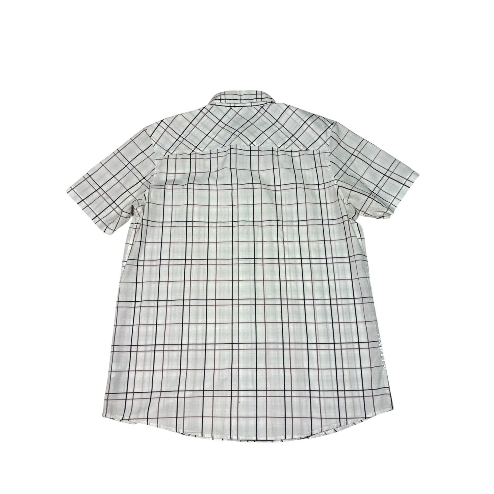 Oakley Oakley Shirt Men Short Sleeve Button Up Plaid White Regular Fit Casual Shirt Size US L / EU 52-54 / 3 - 5 Thumbnail