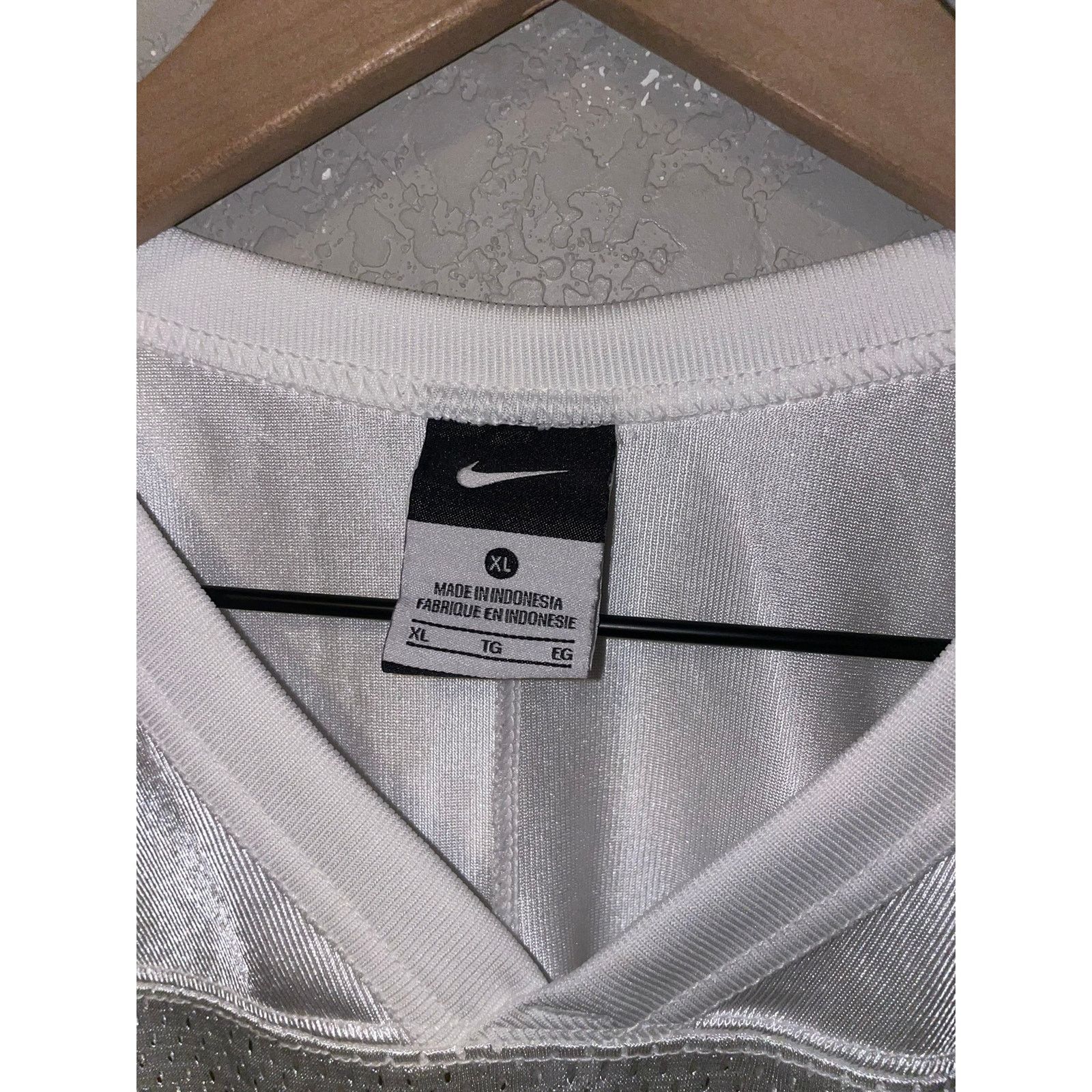 Nike Y2K Youth Nike White Jersey Active Top Practice Kid's XL Size US XL / EU 56 / 4 - 6 Thumbnail