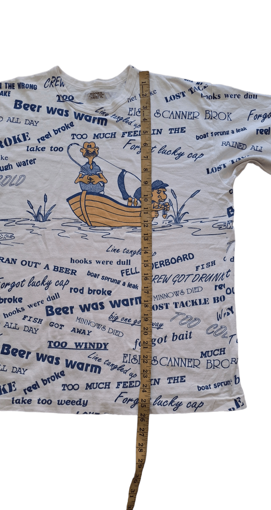 Japanese Brand × Warehouse Rare Bodies Office & School by Warehouse All Overprint Tee Size US M / EU 48-50 / 2 - 9 Thumbnail
