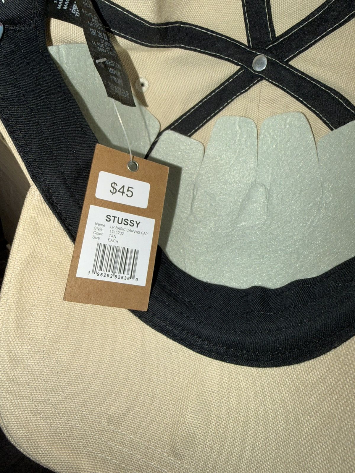 Stussy STÜSSY CAP In Tan Size ONE SIZE - 4 Thumbnail