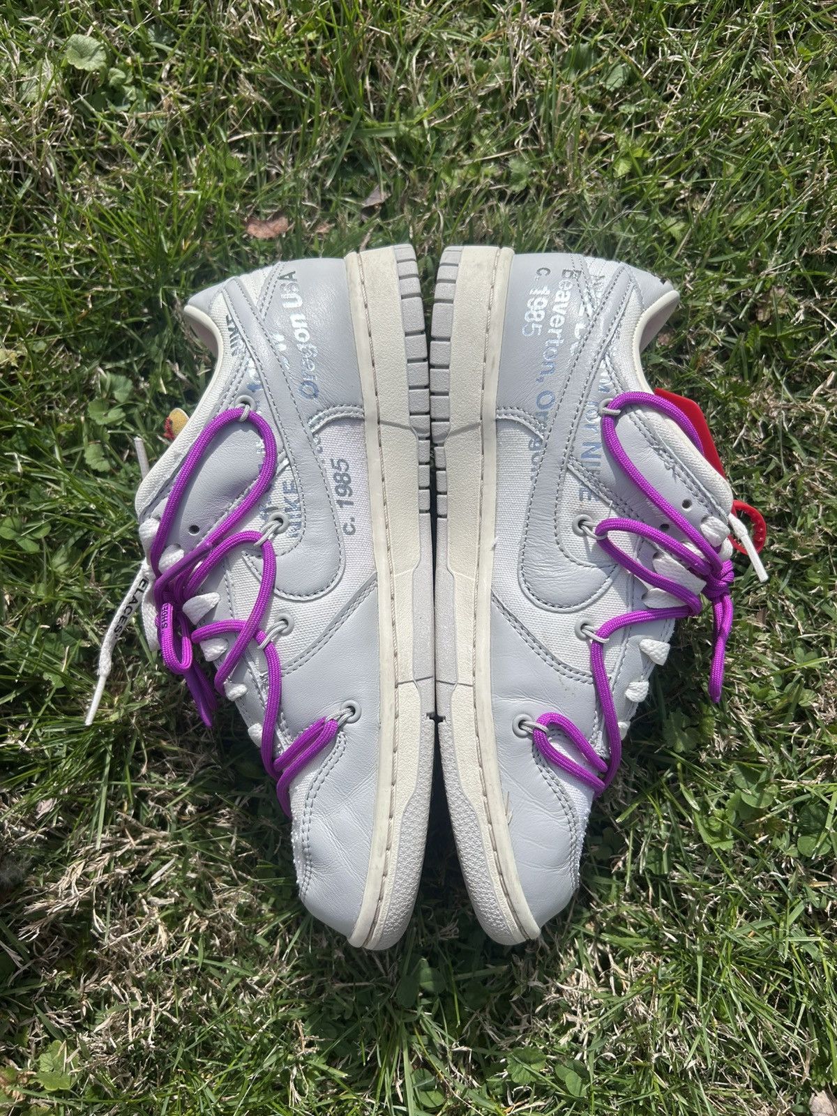 Nike × Off-White OFF WHITE DUNKS Size US 8.5 / EU 41-42 - 4 Thumbnail