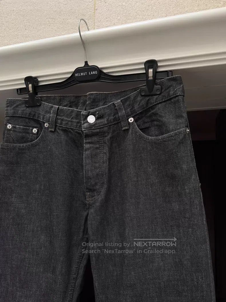Helmut Lang Helmut Lang Green Stripe Raw Denim Size US 32 / EU 48 - 3 Thumbnail