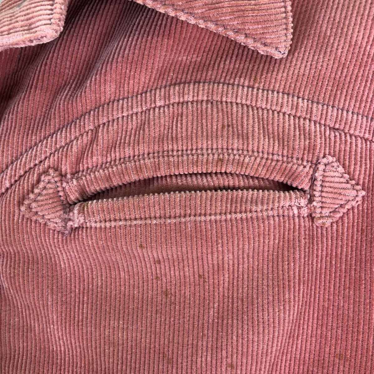Cowboy Equipment Vintage 90's Corduroy Western Cowboy Jacket Smile Pocket Size US XS / EU 42 / 0 - 8 Thumbnail