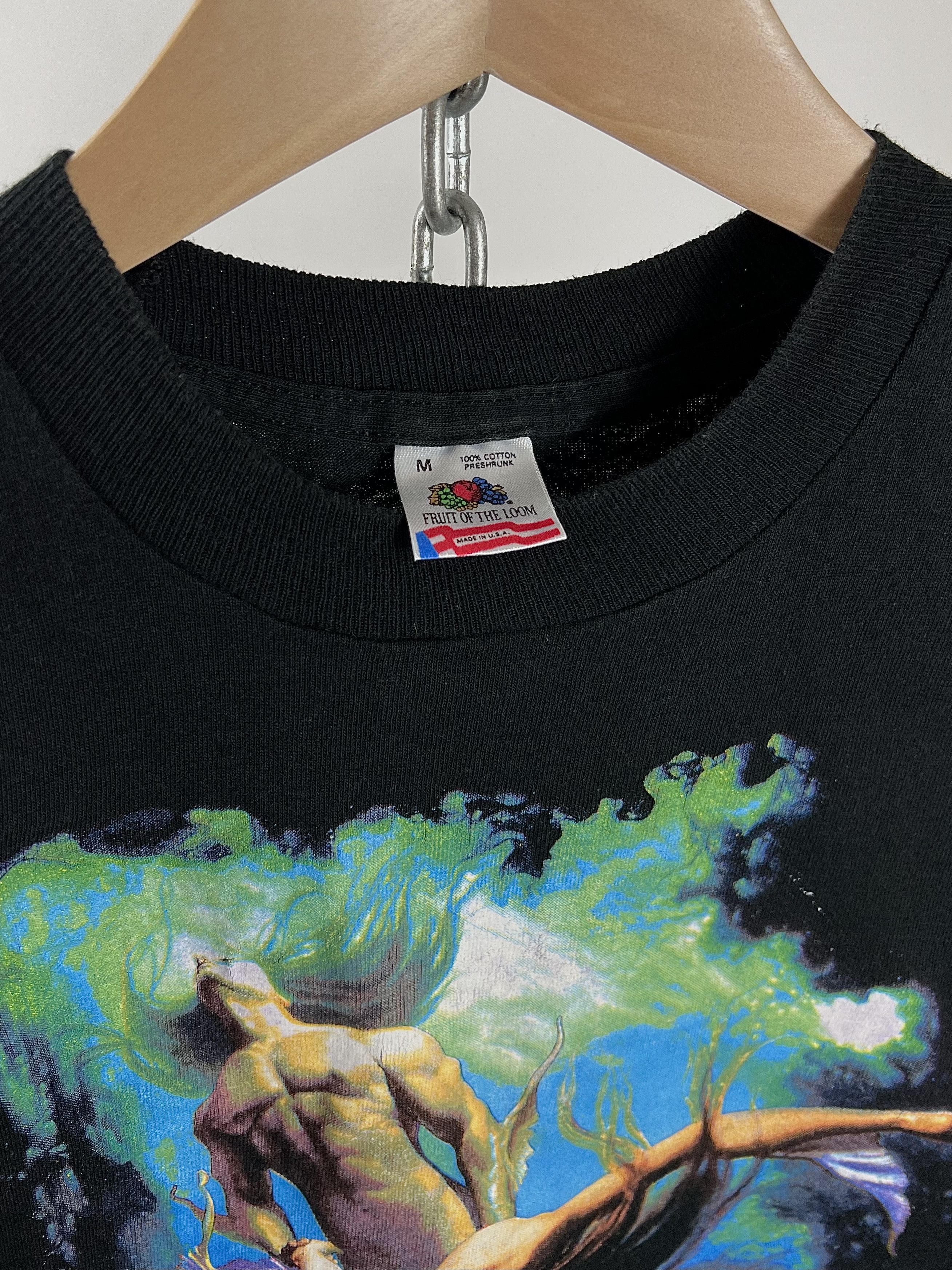 If Six Was Nine 90s Vintage Boris Vallejo Erotic Porn Mermaid T-Shirt Size US M / EU 48-50 / 2 - 6 Thumbnail