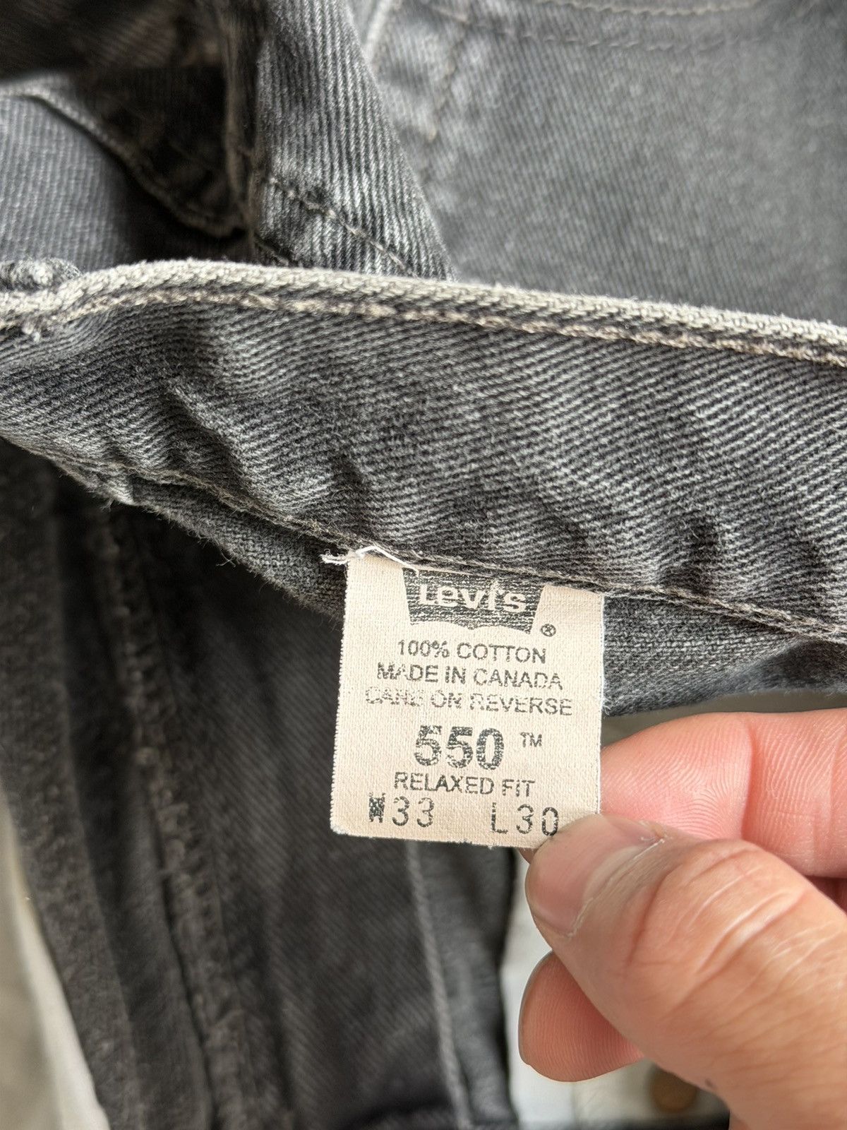 Levi's Vintage Levi 550 Denim Jeans Size US 32 / EU 48 - 6 Thumbnail