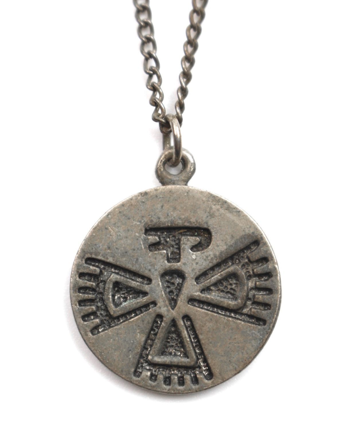 Vintage 2000S NATIVE AMERICAN THUNDERBIRD SILVER-TONE NECKLACE Size ONE SIZE - 1 Thumbnail