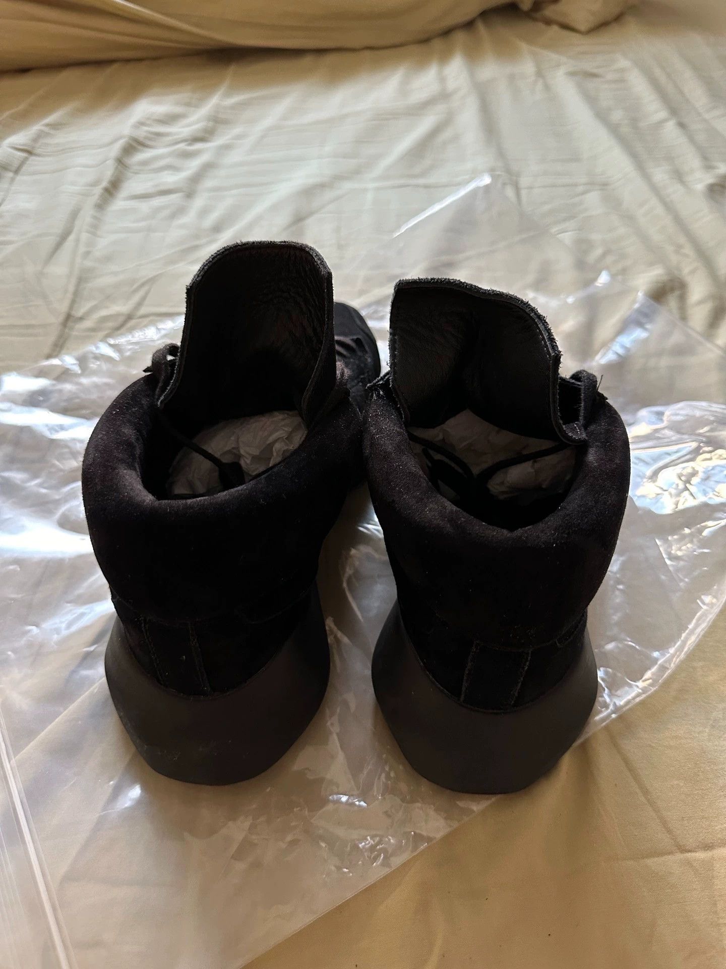 Rick Owens Rick Owens x Adidas Black Suede Tank 42 Classic 95 Size US 9 / EU 42 - 3 Thumbnail