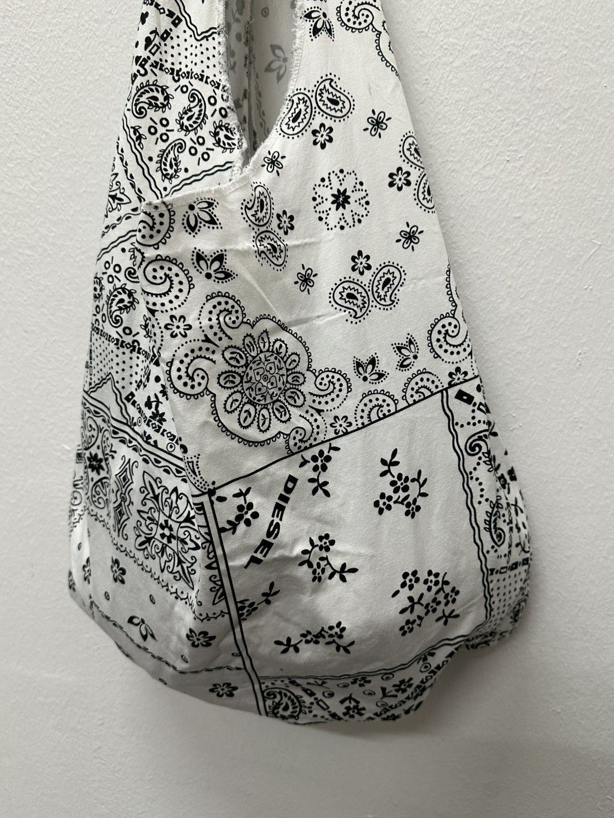 Diesel Diesel Paisley Design Eco Tote Bag Size ONE SIZE - 7 Thumbnail