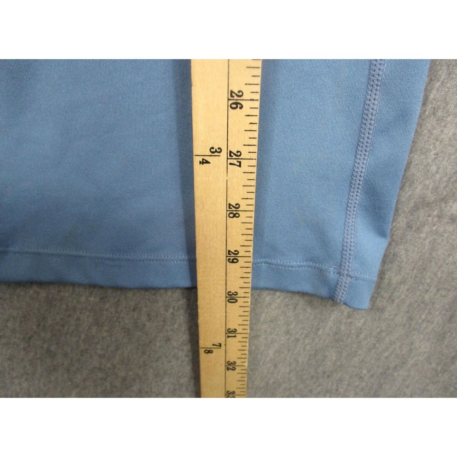 Vintage HISKYWIN Track Pants Womens Small Blue Straight Leg Stretch Yoga Athletic Gym Size 28" / US 6 / IT 42 - 6 Thumbnail