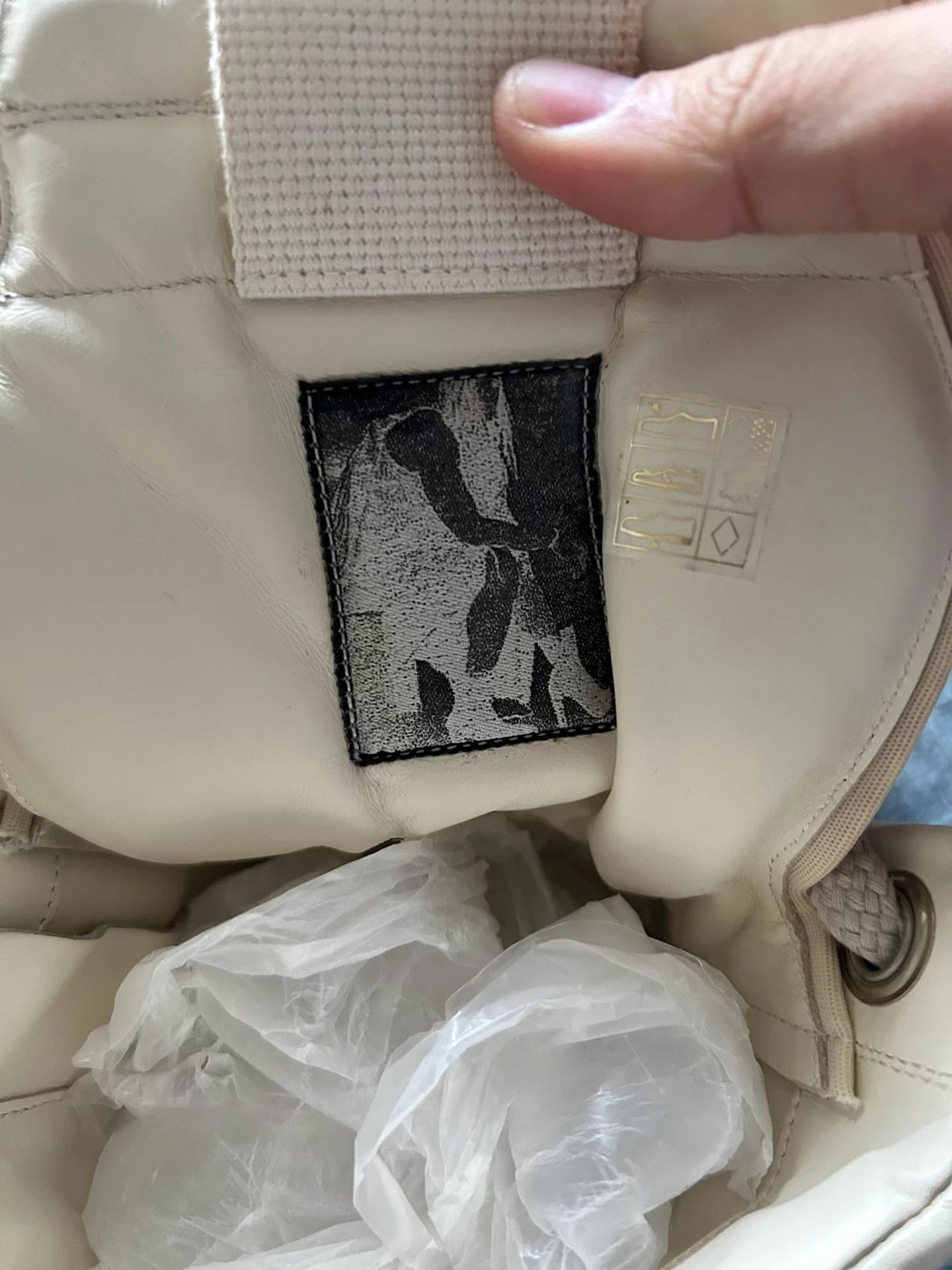 Rick Owens Rick Owens White Thick Laces Inverted Triangle 45 Size US 11 / EU 44 - 5 Thumbnail