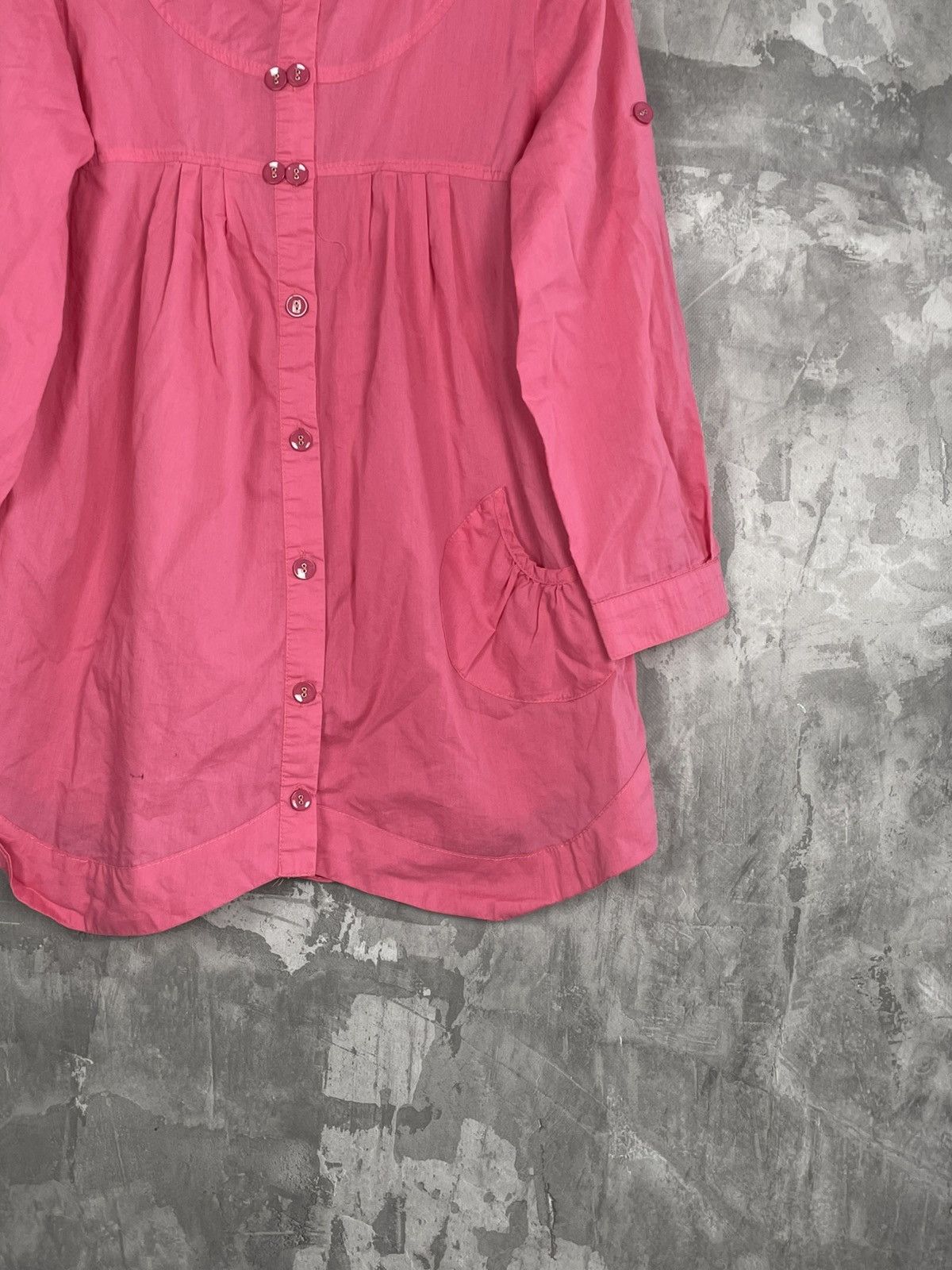 Cop Copine Cop CopineY2K Avant Garde Glamour Pink Blouse Size M / US 6-8 / IT 42-44 - 6 Thumbnail