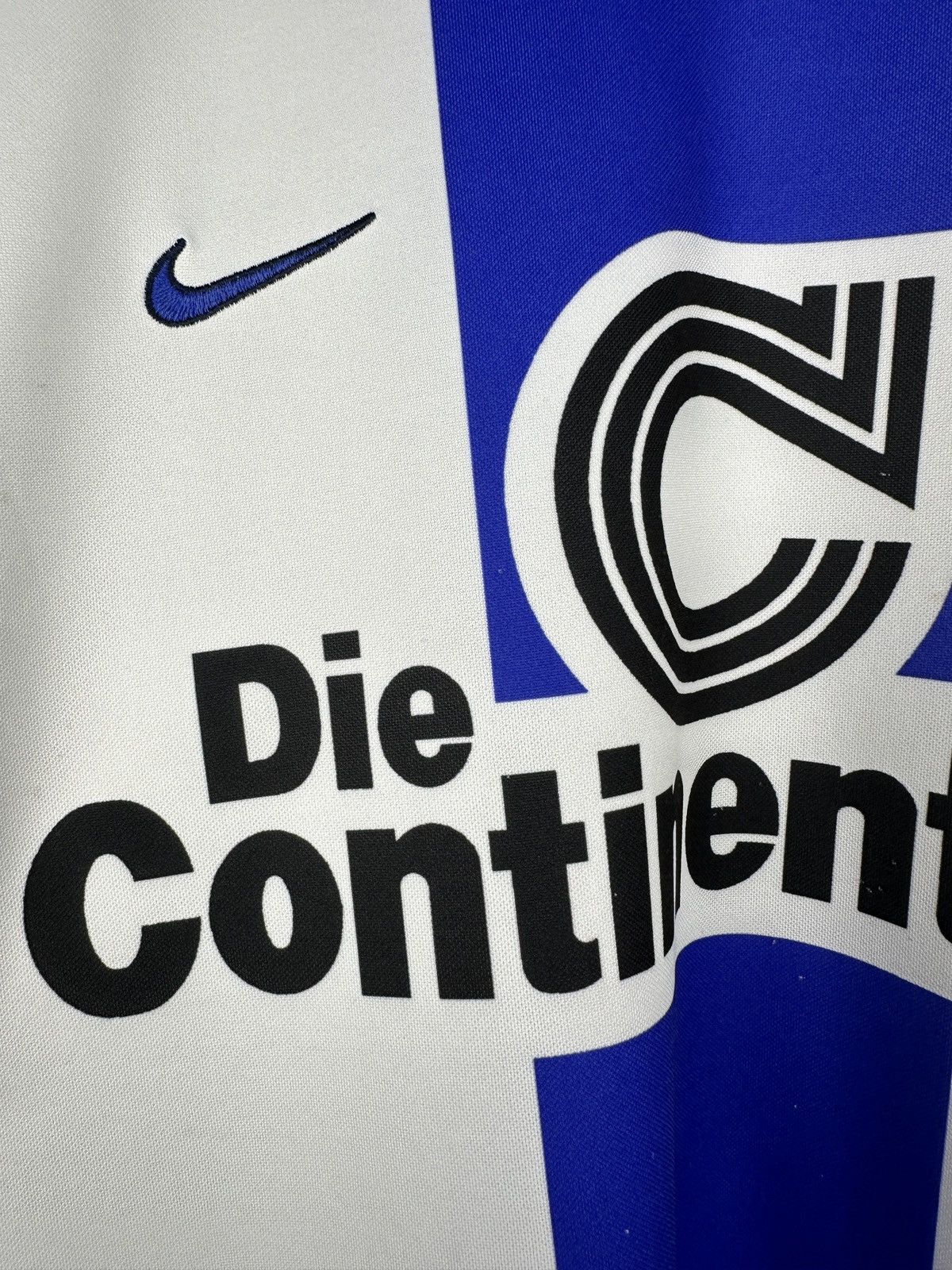 Nike Hertha Berlin 1999 Home Soccer Jersey Football Shirt Size US M / EU 48-50 / 2 - 11 Thumbnail