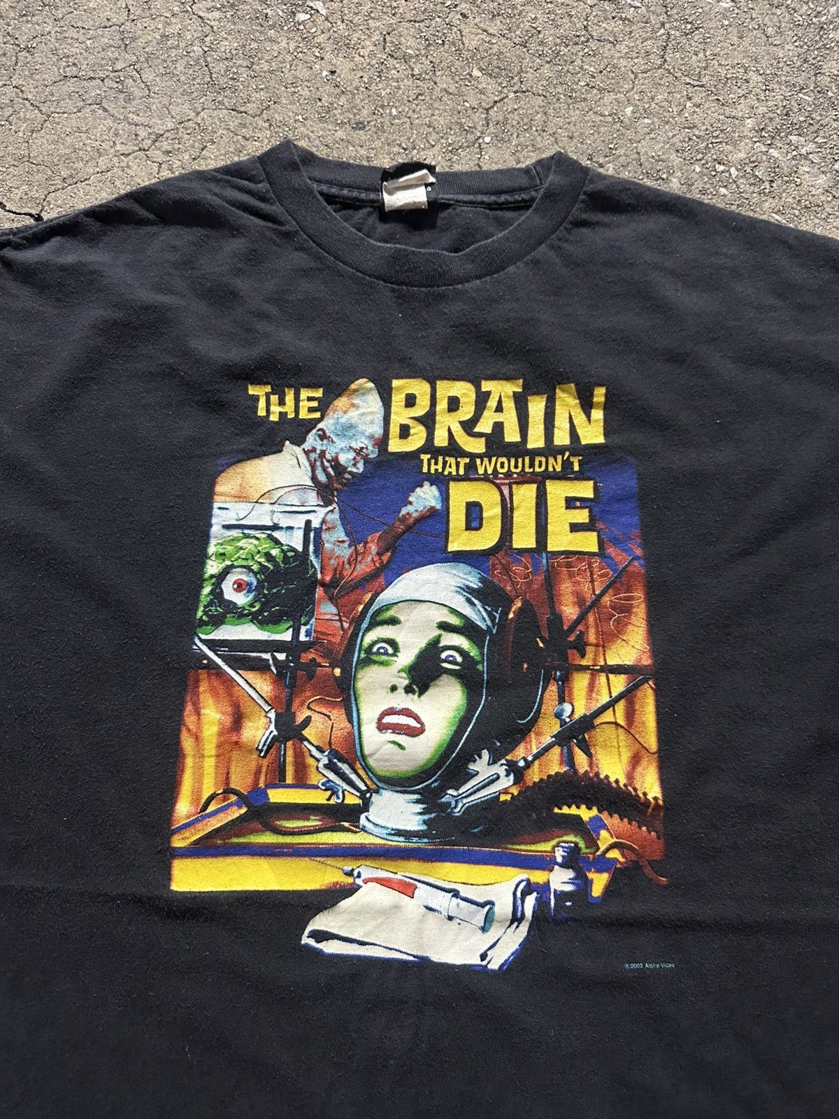 Designer × Vintage Vintage The Brain that wouldn’t Die Horror Movie Promo Tee Size US XL / EU 56 / 4 - 2 Thumbnail
