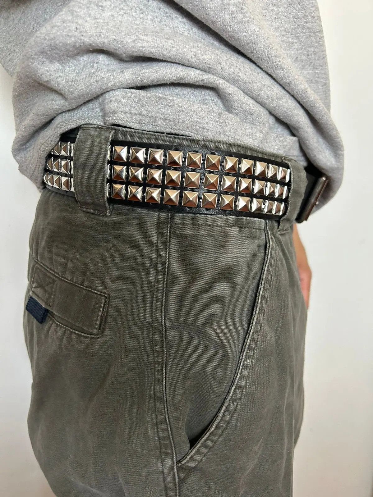Japanese Brand Pyramid Studded Belt (classic) Size ONE SIZE - 2 Thumbnail