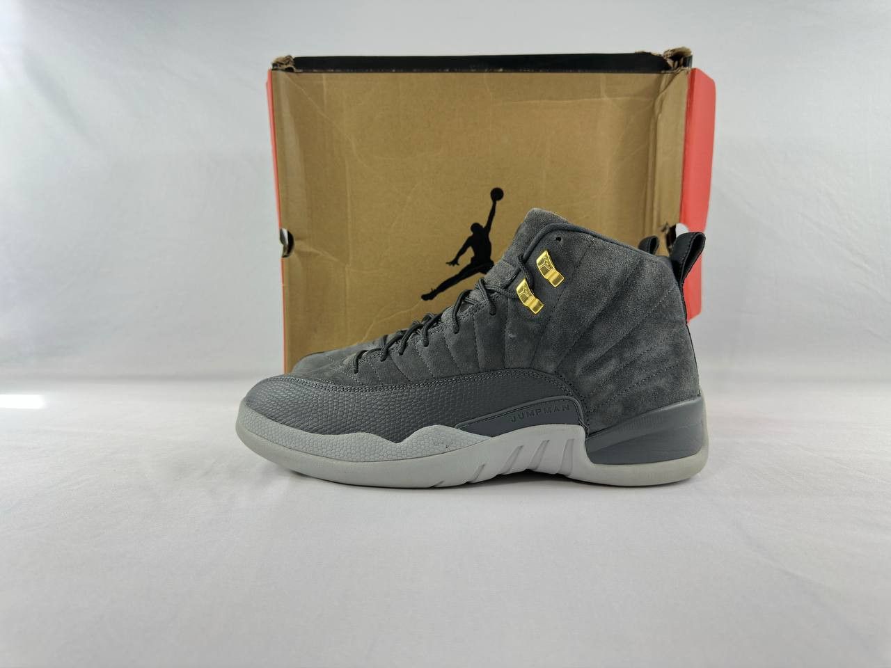 Nike Nike Air Jordan 12 Retro 'Dark Grey' 2017 130690-005 Size US 12 / EU 45 - 6 Thumbnail