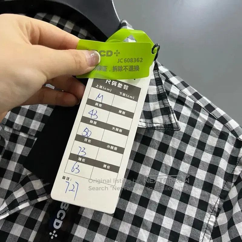 Burberry Burberry Checked Long Sleeve Shirt for Women. Size M / US 6-8 / IT 42-44 - 5 Thumbnail