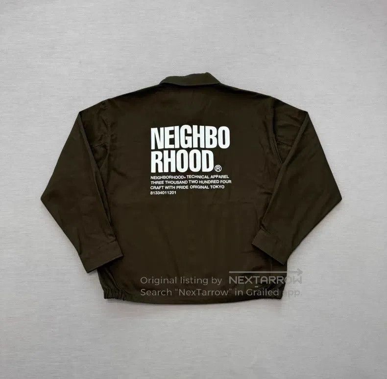 Neighborhood Neighborhood Leather Zipper Work Jacket Size US S / EU 44-46 / 1 - 2 Thumbnail