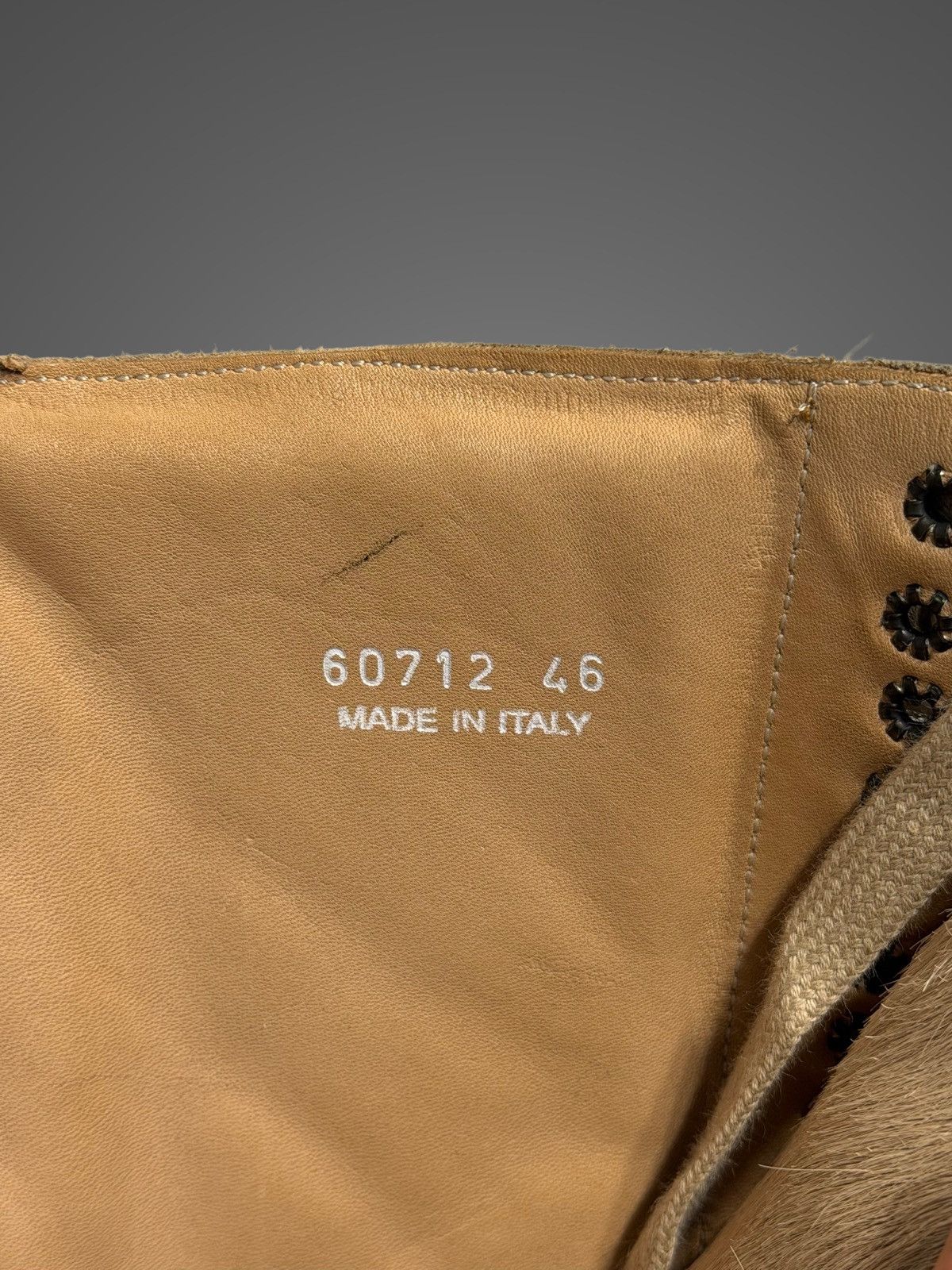 Rick Owens Rick Owens Ponyhair Megatooth Runway Hi-Top Boots from AW13 Size US 13 / EU 46 - 10 Thumbnail