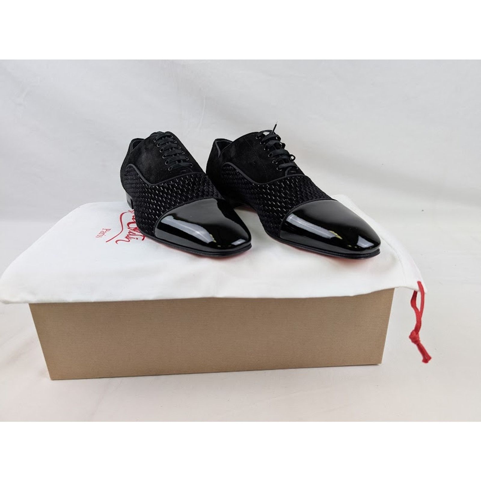 Christian Louboutin o1rshd1 Q:3 / Greggy Chick Flat Shoes in Black Size US 10 / EU 43 - 15 Thumbnail