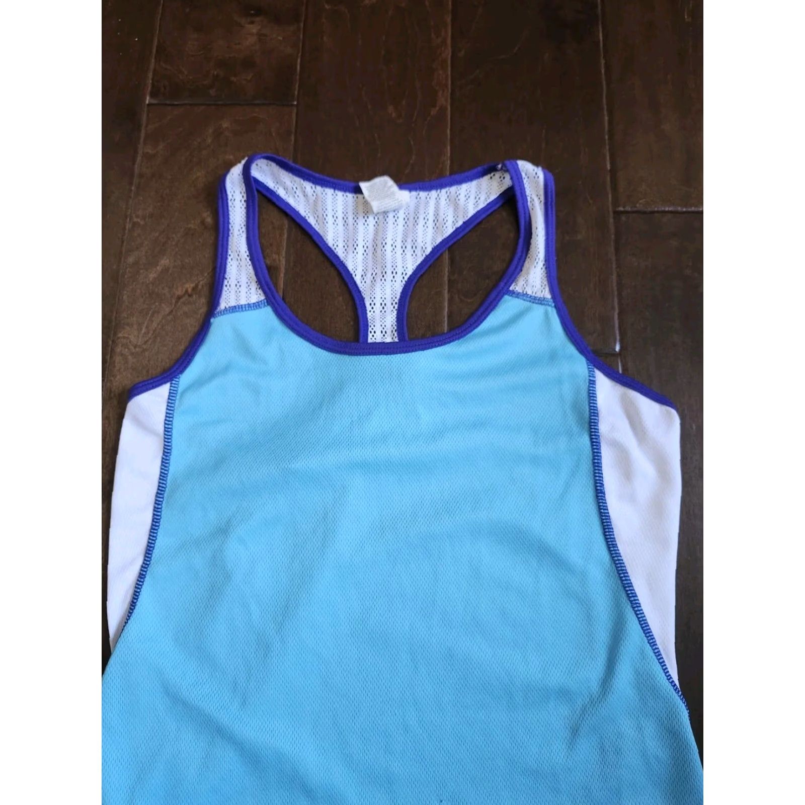 Champion Champion Women's Tank Top Racerback XS Blue Athletic Sleeveless Pullover Breathable Lightweight Gym Activewear Size XS / US 0-2 / IT 36-38 - 3 Thumbnail