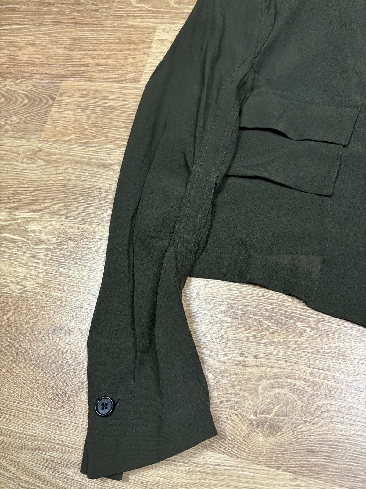 Ann Demeulemeester SS2003 Ann Demeulemeester Cropped Structured Button Jacket Size XS / US 0-2 / IT 36-38 - 6 Thumbnail