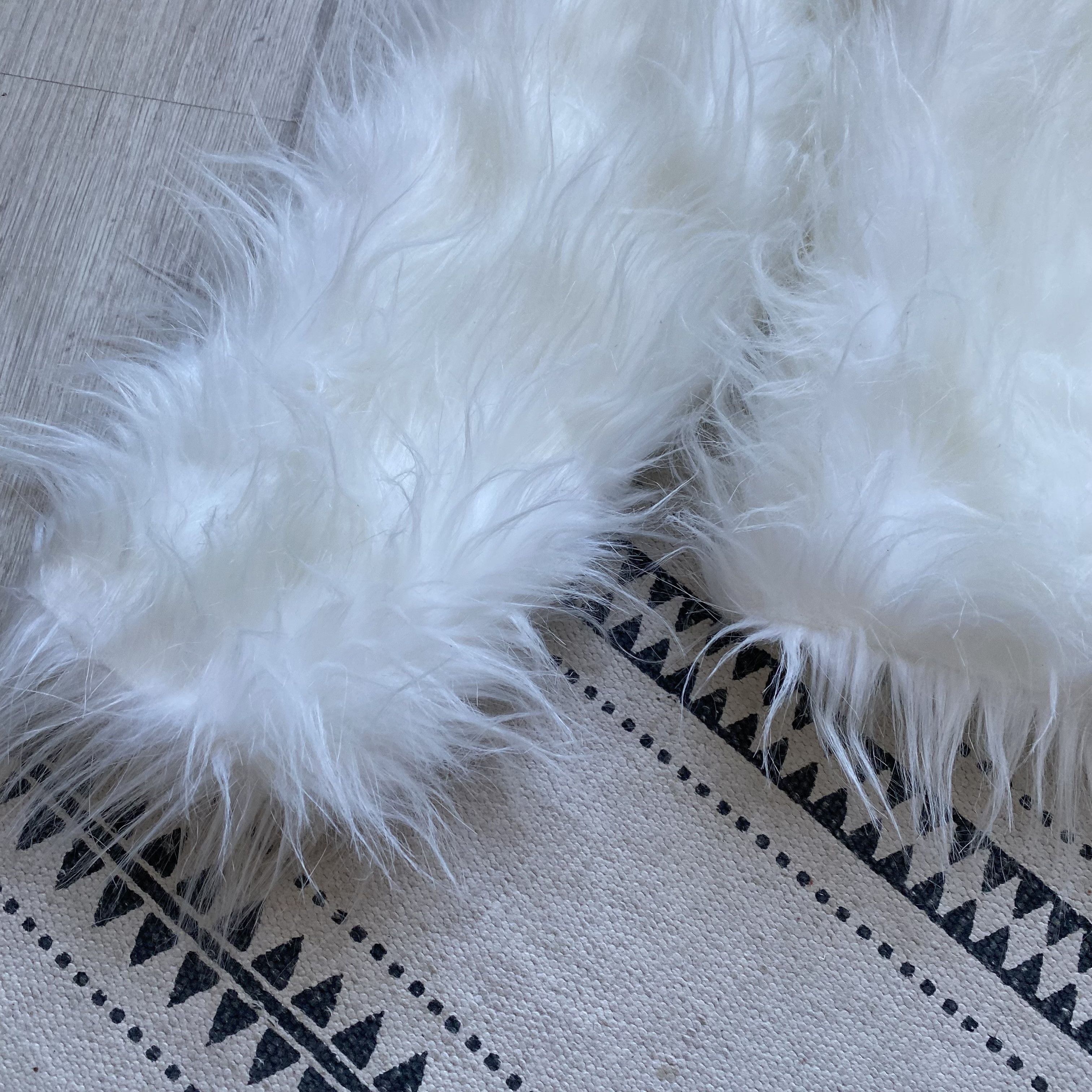 Beauty Beast Y2K Japanese Faux Fur Light Jacket Fluffy Afgan Penny Lane Size M / US 6-8 / IT 42-44 - 4 Thumbnail
