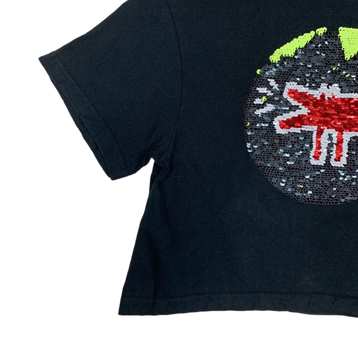 Keith Haring Keith Haring Big Logo Crop Tees #0213-C10 Size XS / US 0-2 / IT 36-38 - 4 Thumbnail