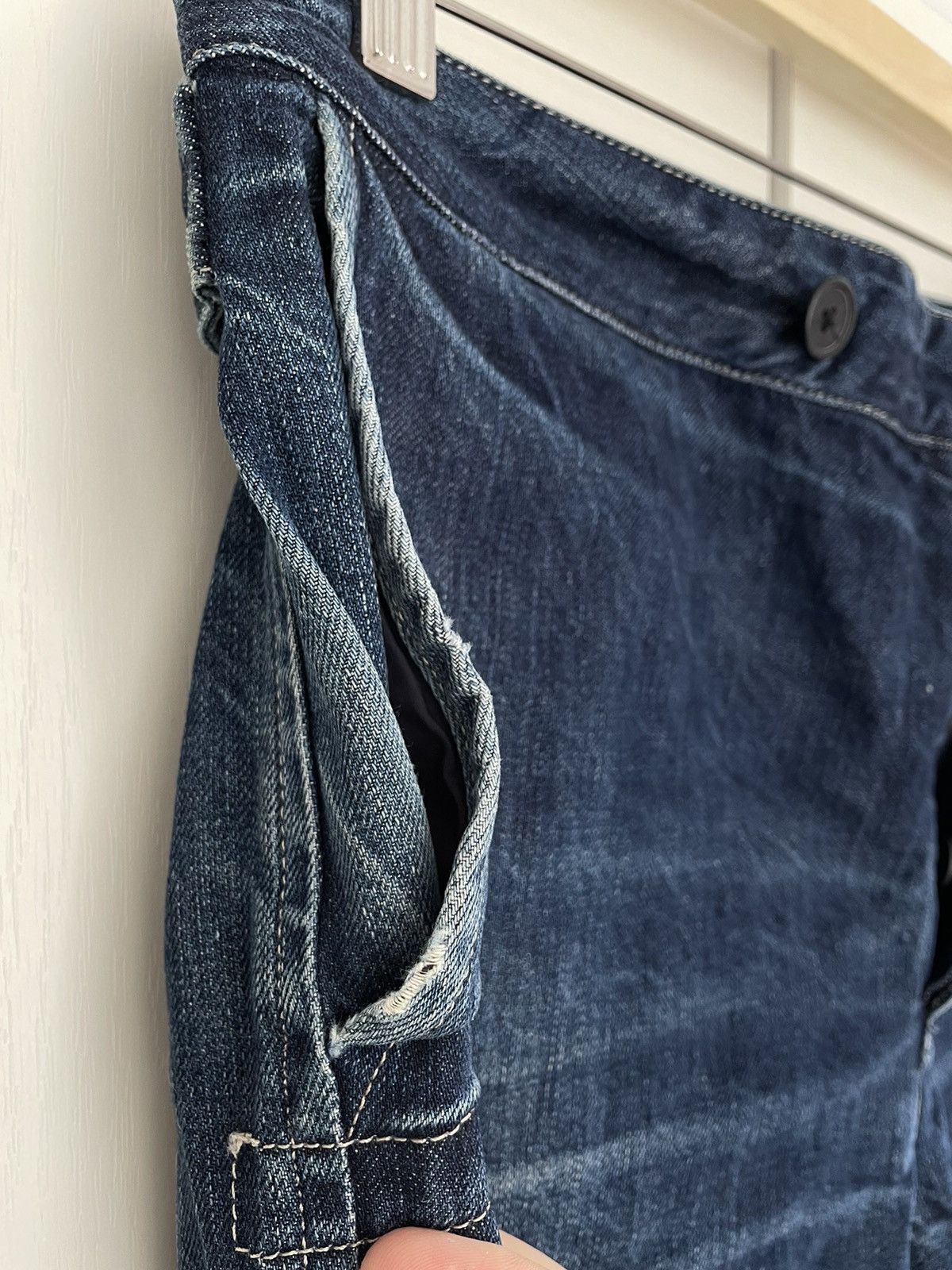 Bottega Veneta Bottega Veneta Slim Denim Drawstrings Pant Trousers Size 50 Size US 34 / EU 50 - 7 Thumbnail
