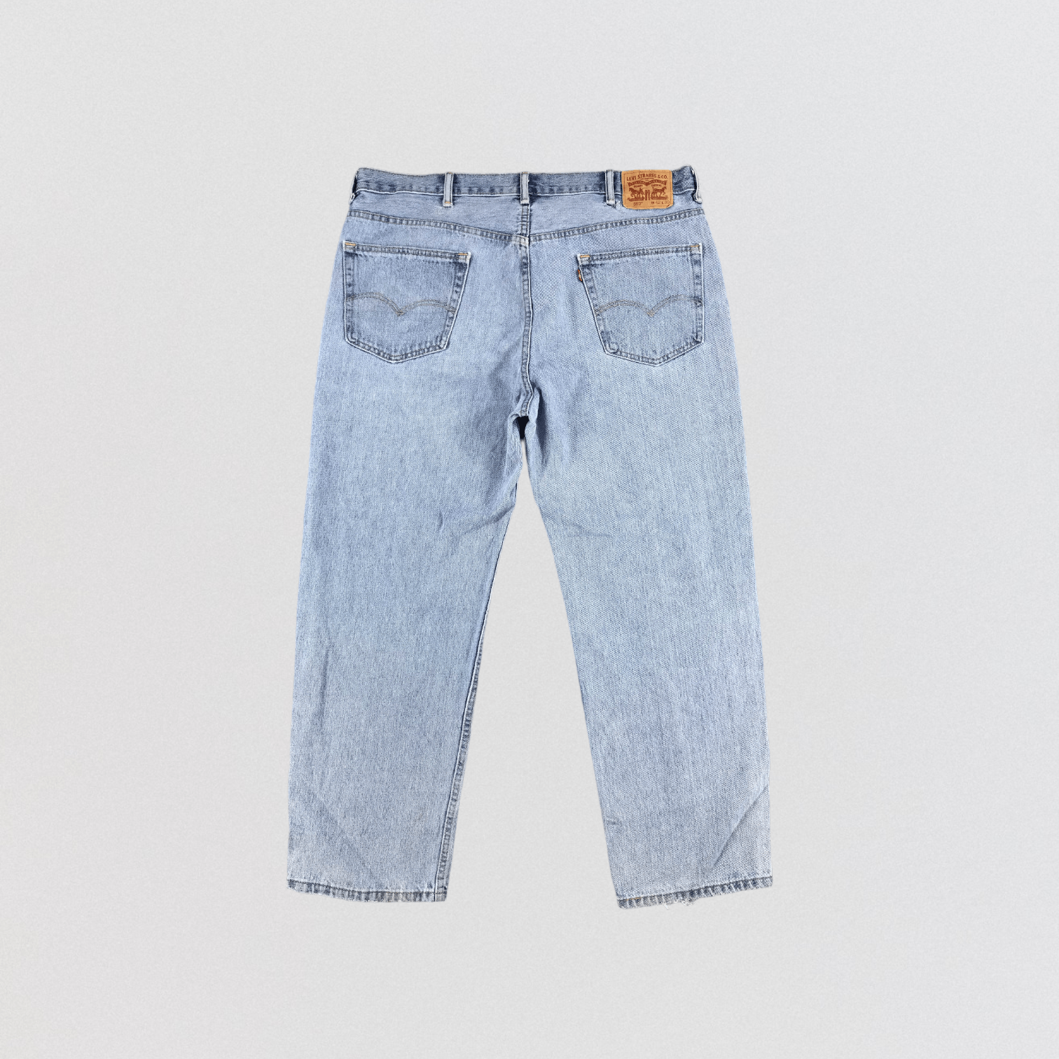 Levi's × Vintage Vintage Light Wash Levis 550 Jeans-JM1790 Size US 43 - 2 Thumbnail