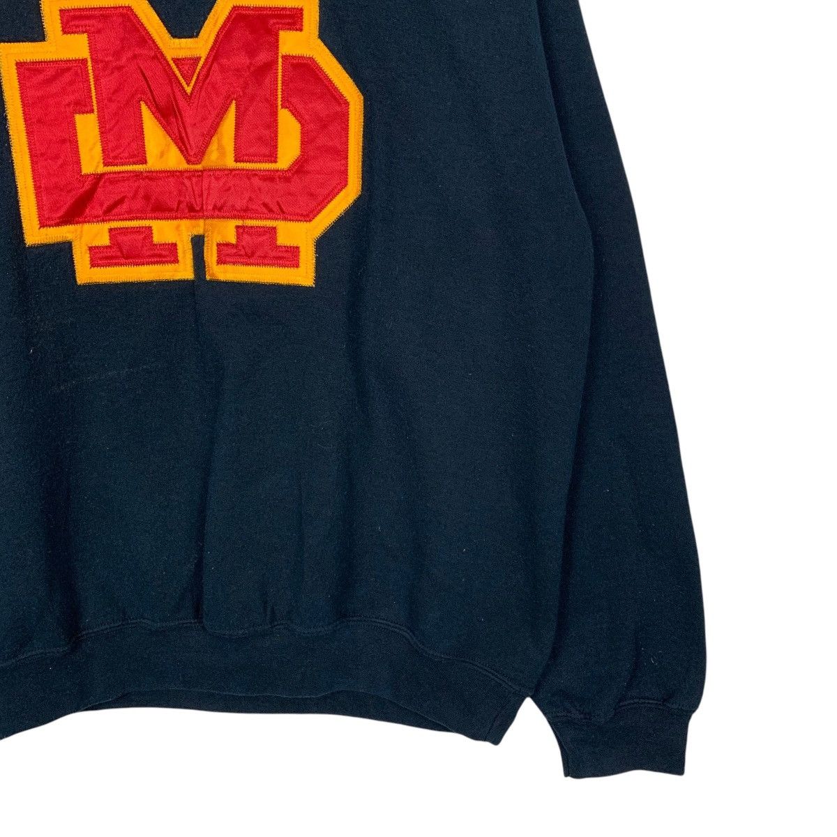 Gildan MATER DEI Big Logo Crewneck Sweatshirt #1713-C76 Size US L / EU 52-54 / 3 - 4 Thumbnail