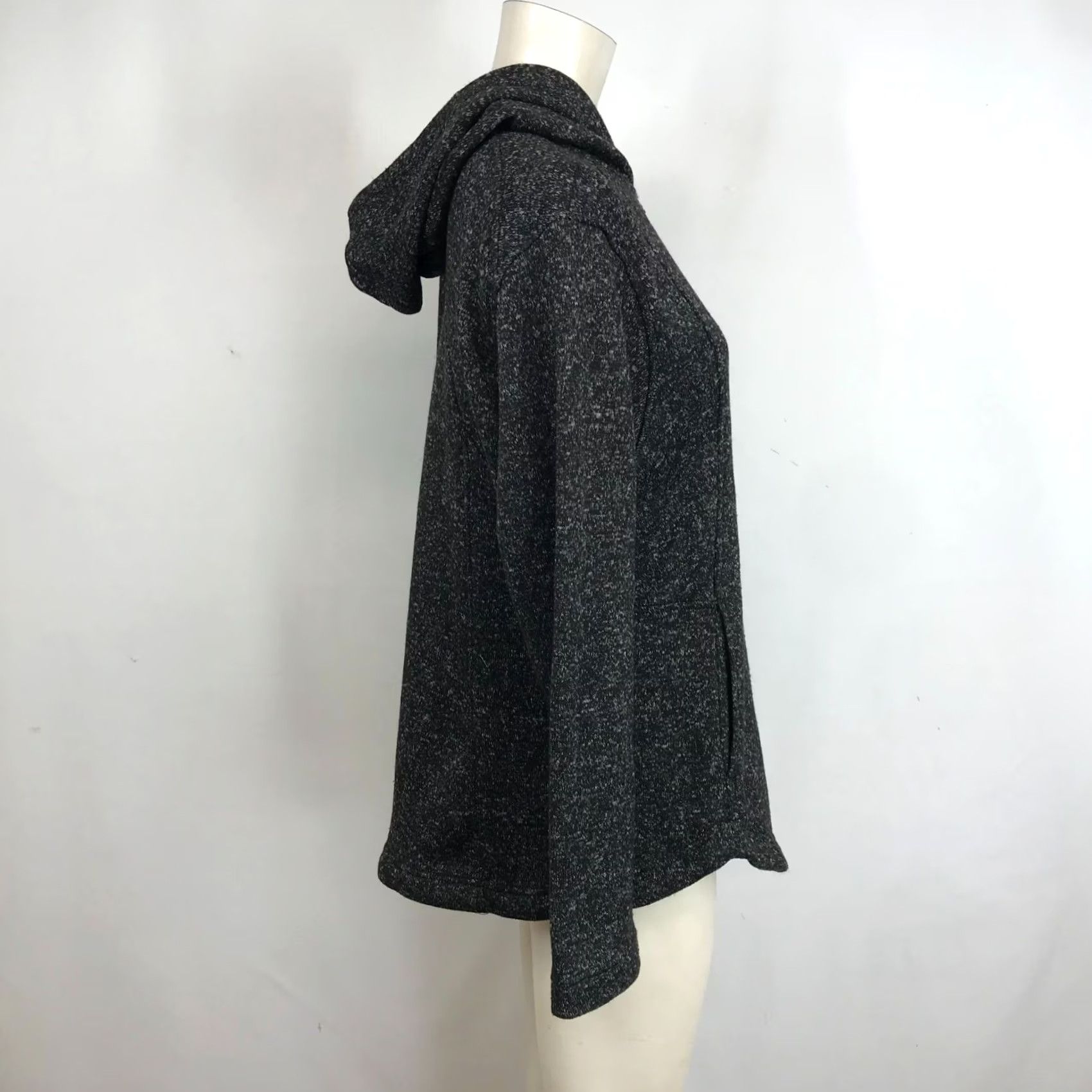 Eddie Bauer EDDIE BAUER - WOMEN'S XL BLACK FULL ZIP POLYESTER HOODED SWEATSHIRT JACKET Size XL / US 12-14 / IT 48-50 - 4 Thumbnail