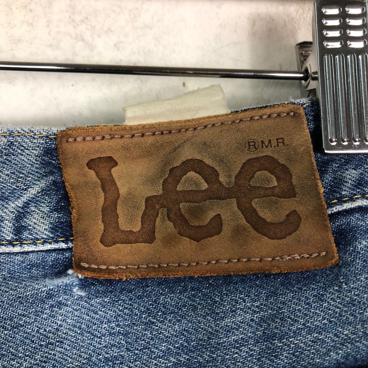 Japanese Brand 🔥Vintage Lee Rider Denim Jeans Union Made Size US 32 / EU 48 - 22 Thumbnail