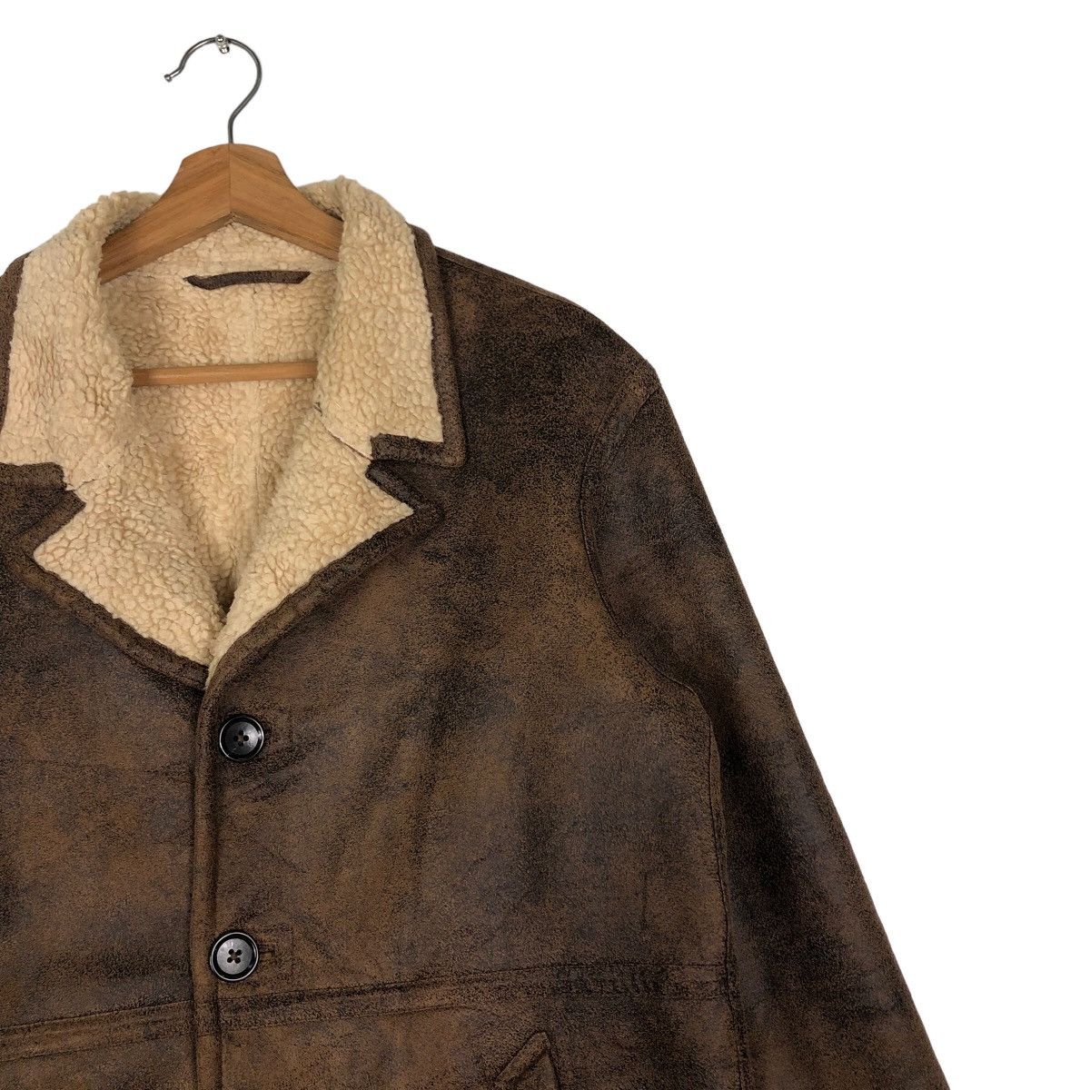 Japanese Brand 🔥Vintage Biker Shearling Mink Fur GU Japan Issey Miyake Size US M / EU 48-50 / 2 - 6 Thumbnail