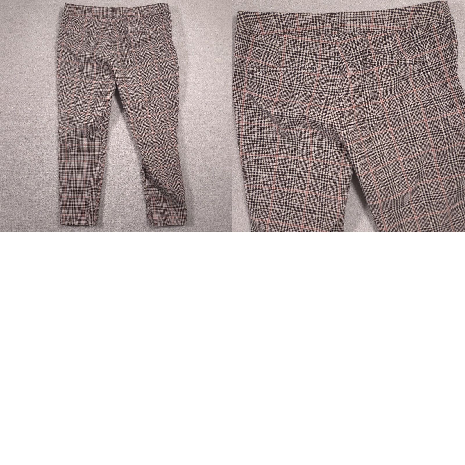 Old Navy Old Navy Pants Womens 16 Multicolor Plaid High Rise Pixie Ankle Slim Stretch Pants Size 38" / US 16 / IT 52 - 9 Thumbnail