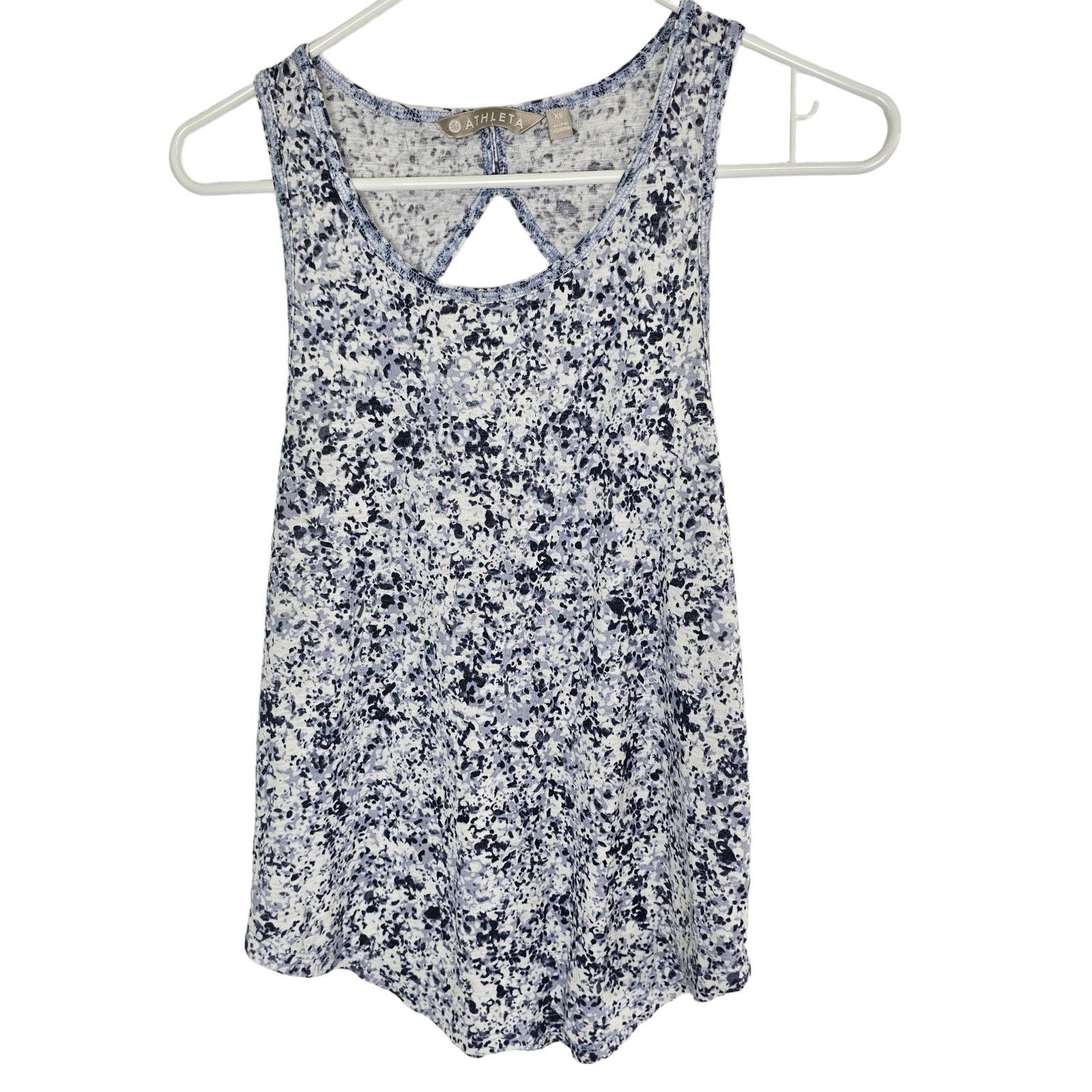 Athleta Athleta Womens Breezy Tank Size XS Athletic Cut Out Back Gym Size XS / US 0-2 / IT 36-38 - 2 Thumbnail
