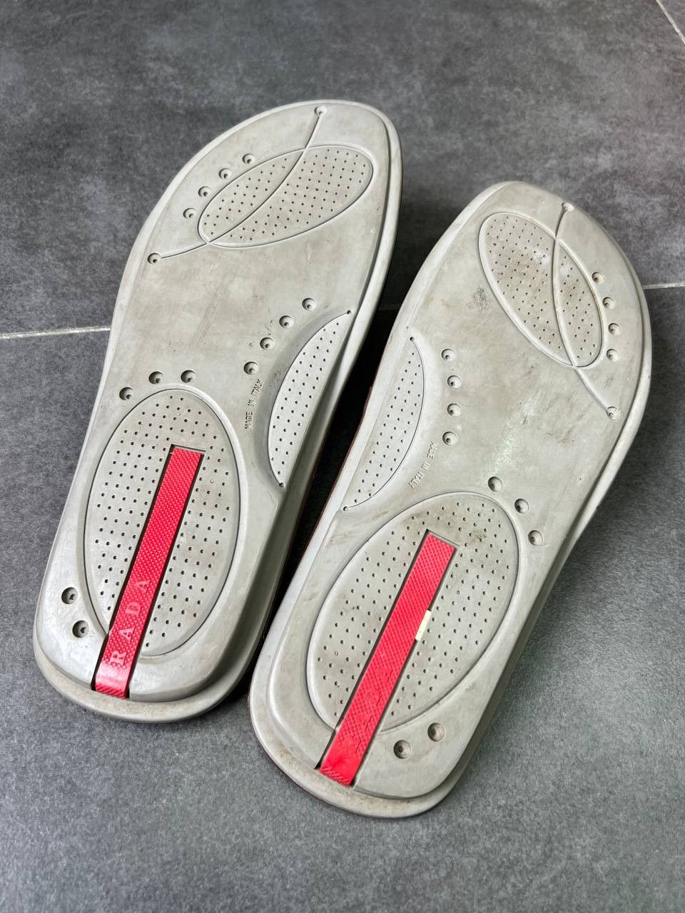 Prada Vintage Prada Sport Y2K Leather Slide Size US 8 / IT 38 - 7 Thumbnail