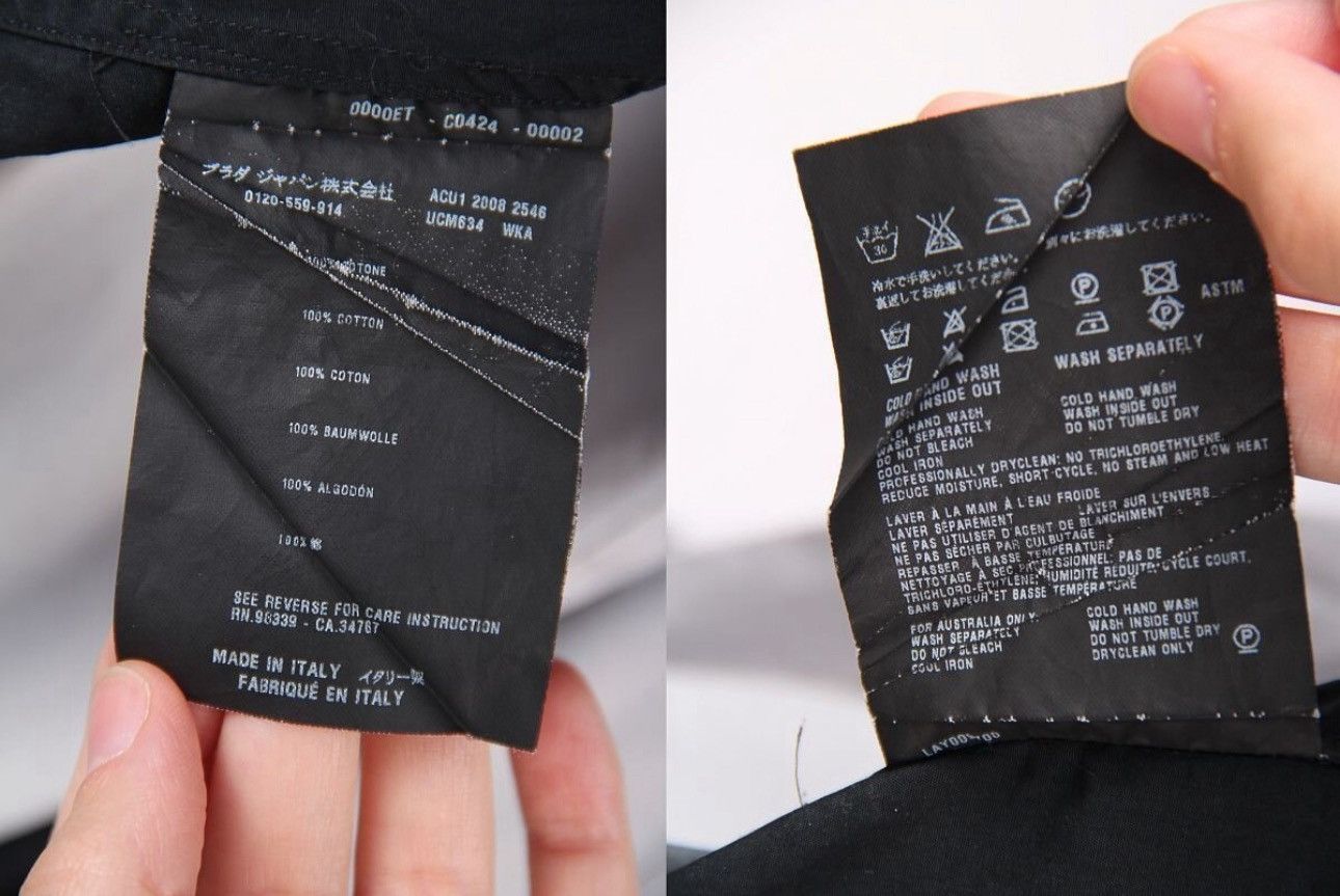 Prada FW08 Prada Shirt Size US L / EU 52-54 / 3 - 4 Thumbnail