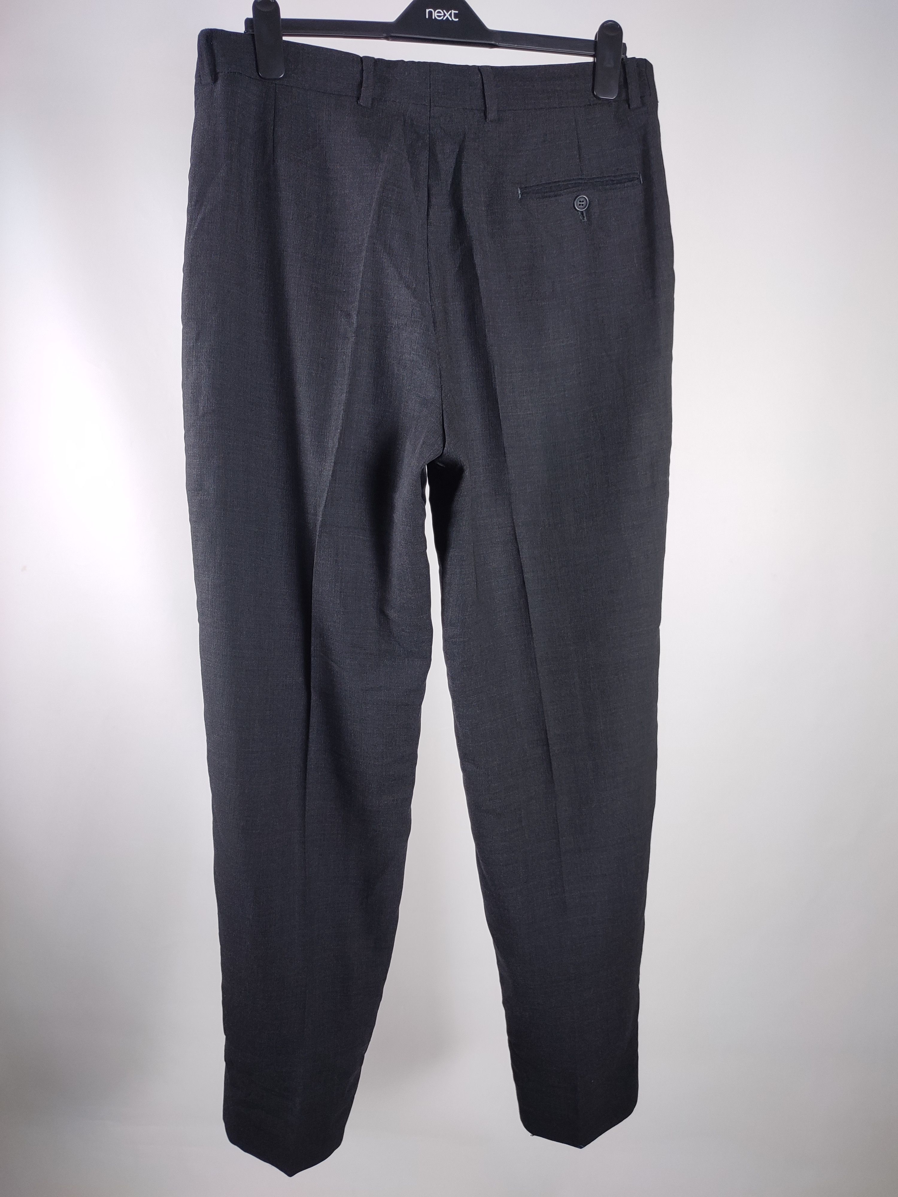 ANTONIO MIRO 90s Antonio Miro Fashion Runway Casual Trousers Wool Pants Size US 34 / EU 50 - 8 Thumbnail