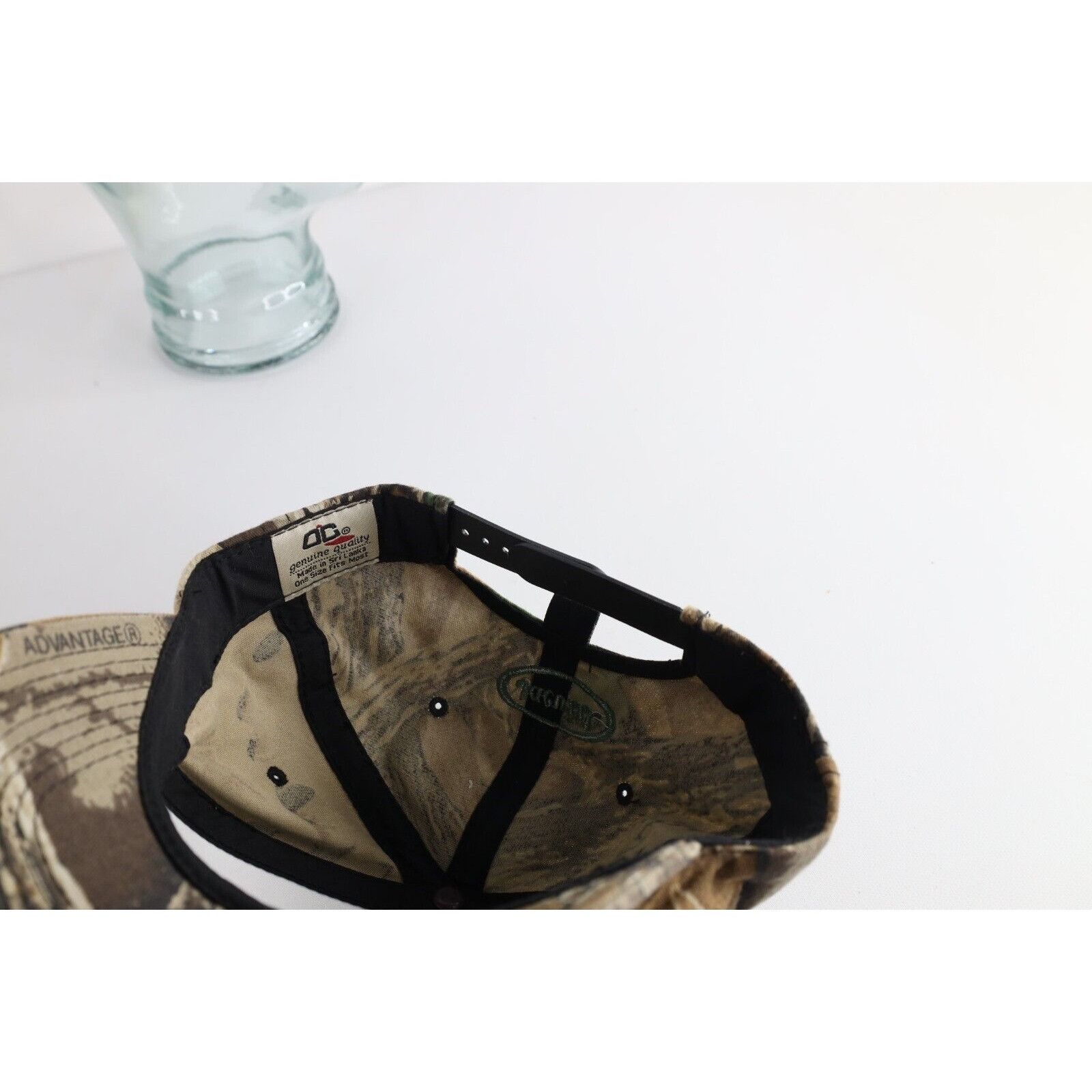 Vintage Vintage 90s Streetwear Jacuzzi Advantage Camouflage Hat Size ONE SIZE - 8 Thumbnail