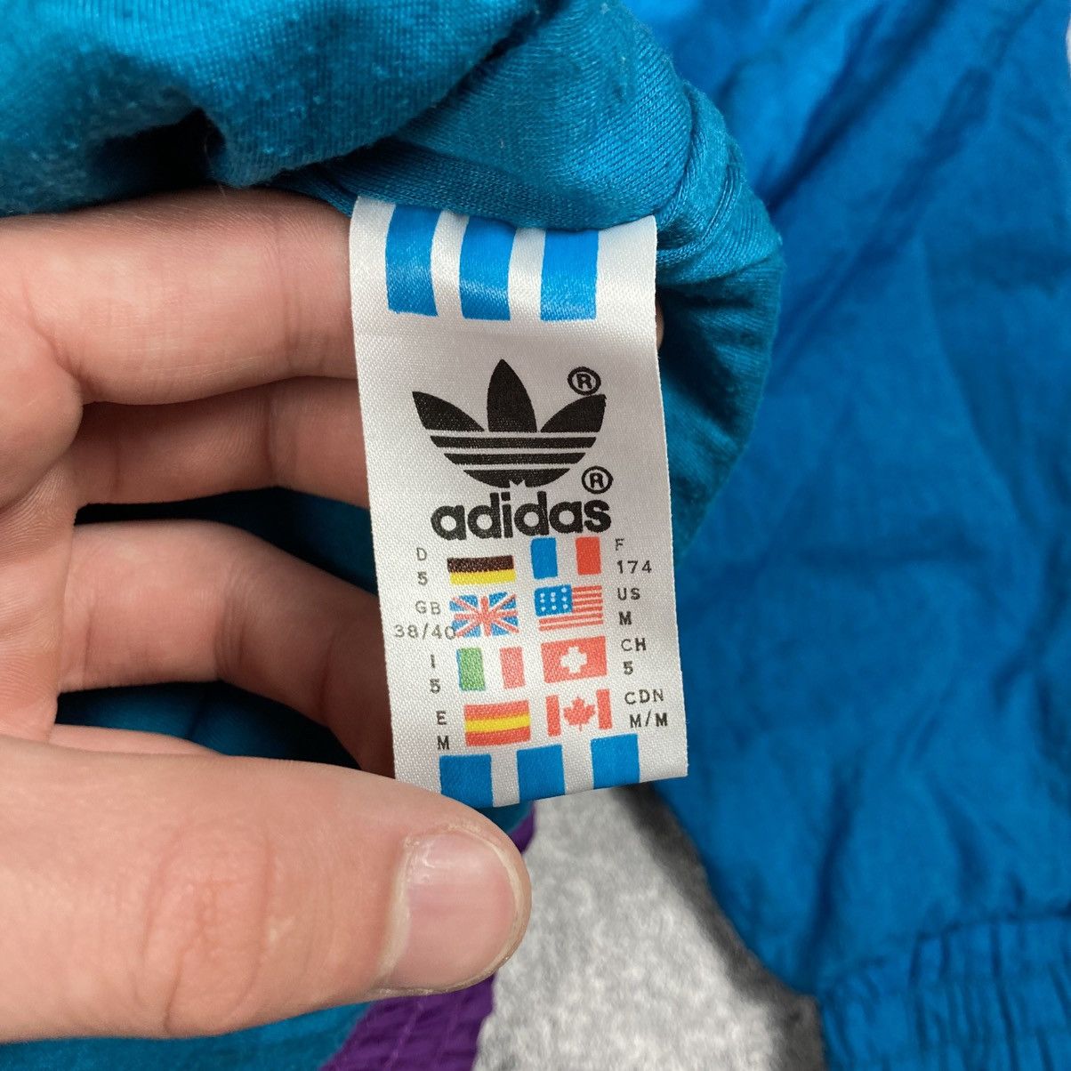 Adidas Vintage Adidas Originals Nylon Zip Track Jacket Size US M / EU 48-50 / 2 - 7 Thumbnail