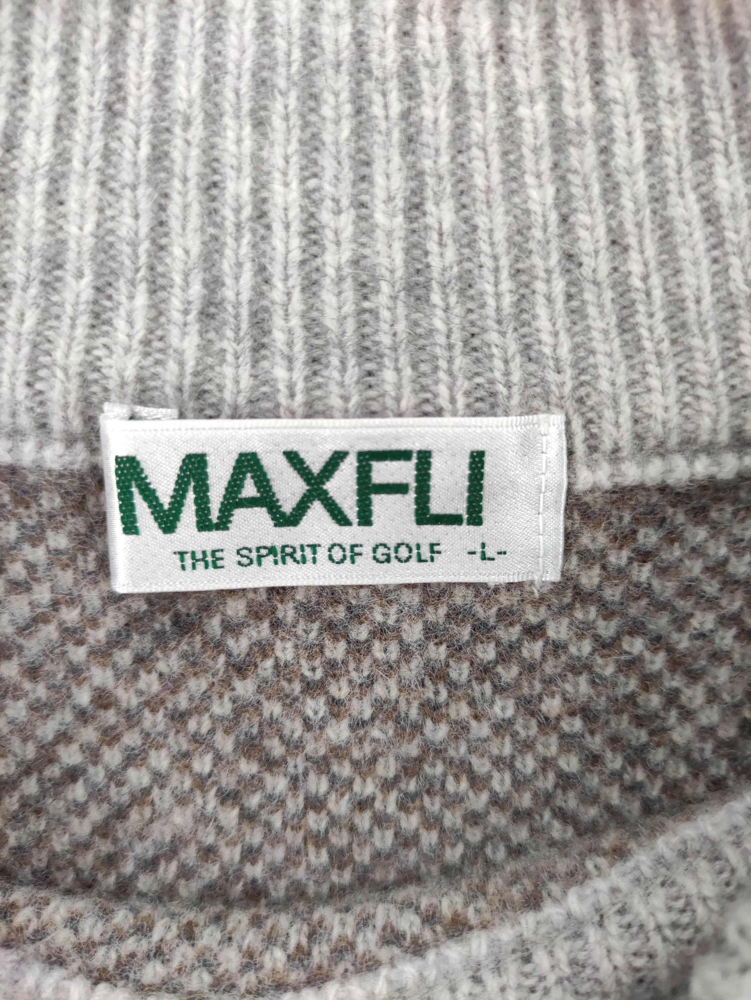 Aran Isles Knitwear Vintage Maxfli Wool Knit Sweater Jumper Size US L / EU 52-54 / 3 - 2 Thumbnail