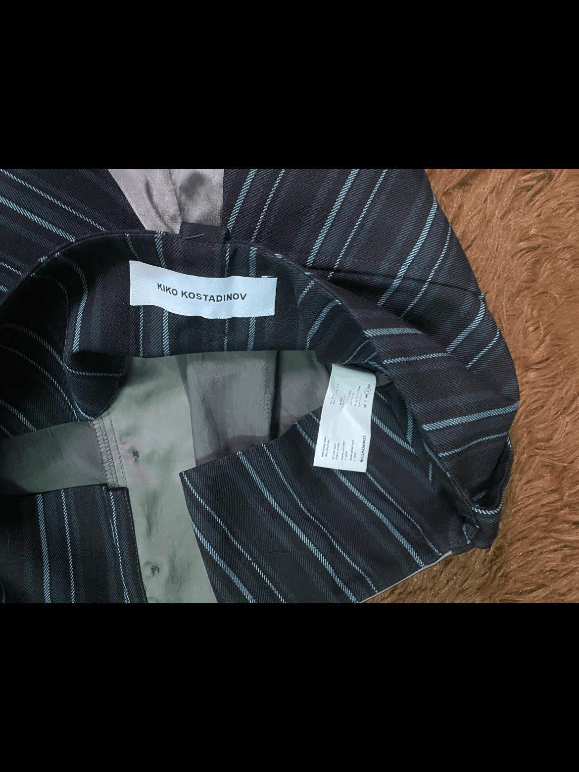 Kiko Kostadinov Sz S Kiko Kostadinov 19AW Stripes Trousers-2508 Size US 30 / EU 46 - 3 Thumbnail