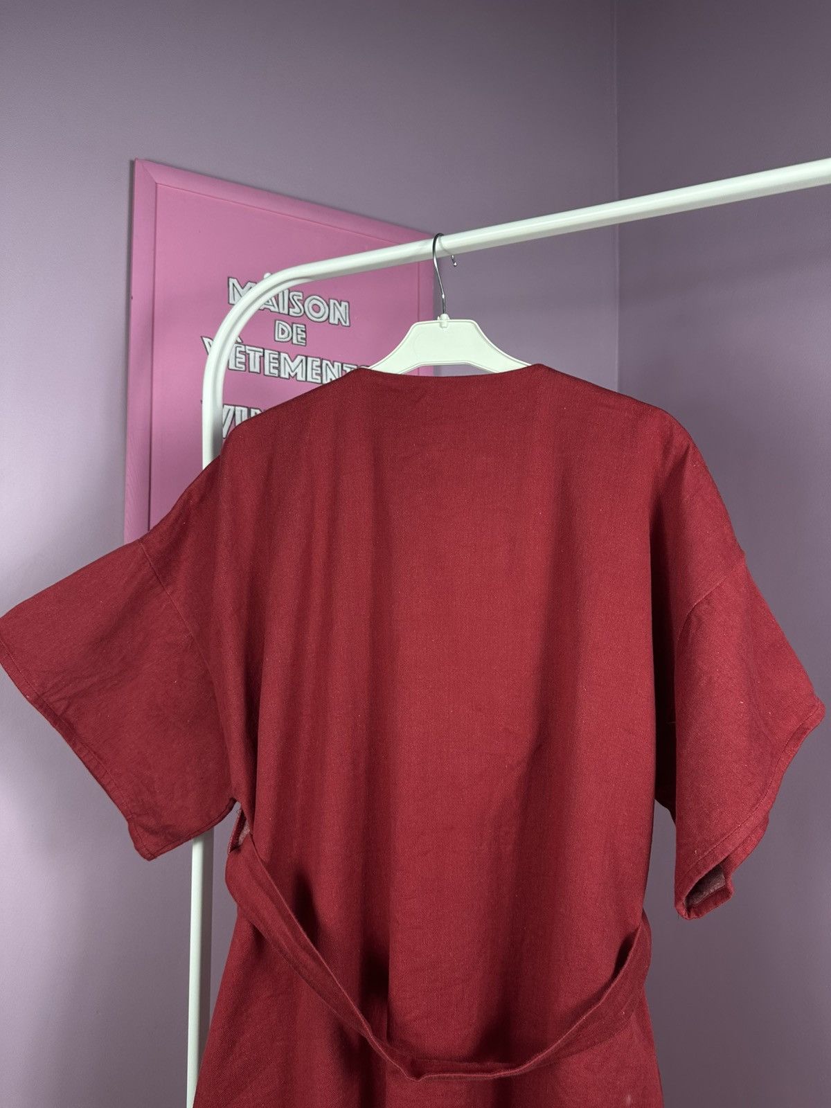 Other Moeon Studio Organic Cotton Classic Kimono Jacket Red Size S / US 4 / IT 40 - 12 Thumbnail