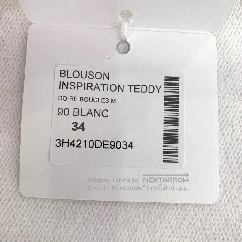 Hermes Hermes White Chain Buckle Printed Cotton Single-Breasted J Size XXS / US 00 / IT 34 - 8 Thumbnail