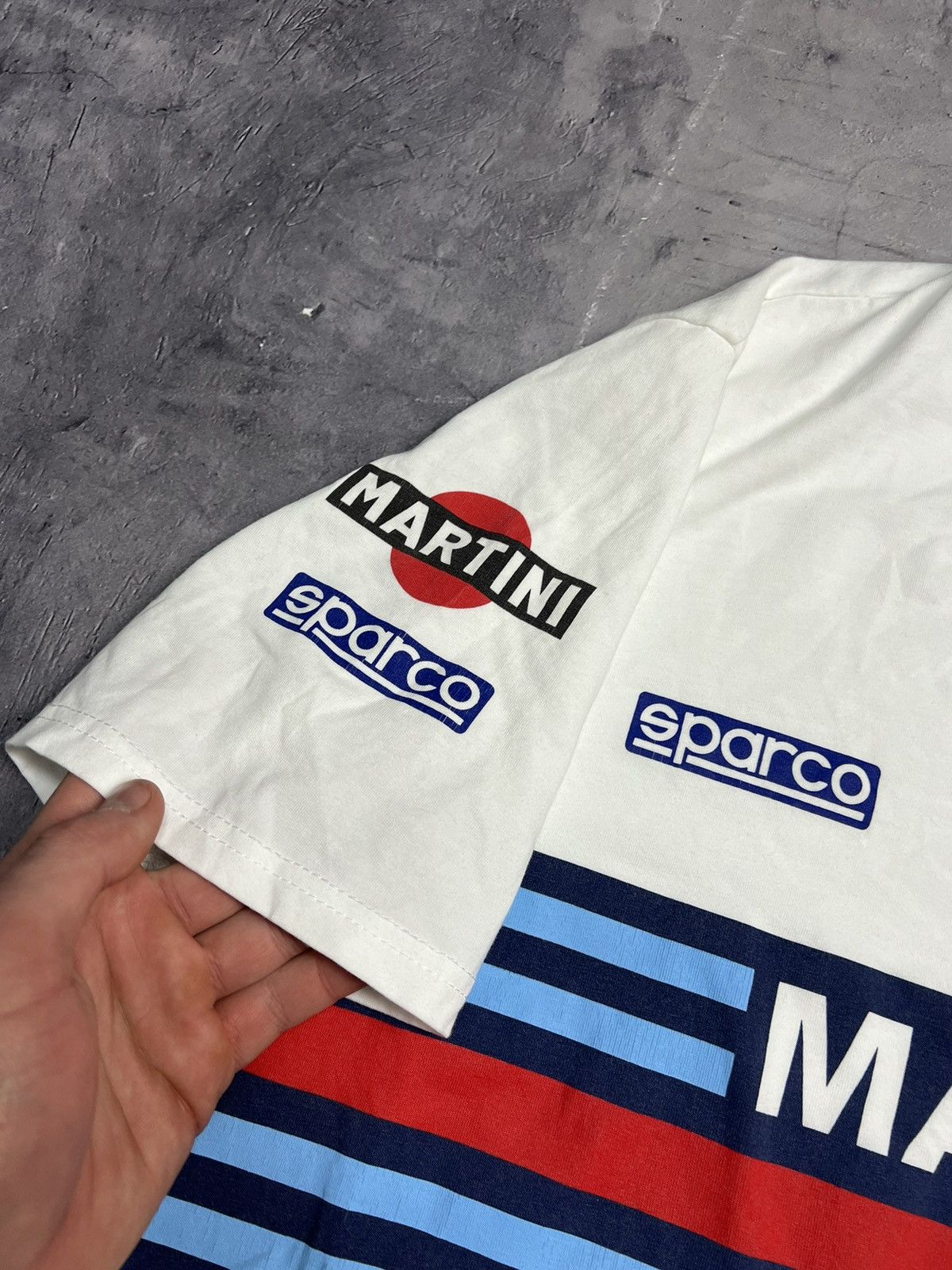 Formula 1 × Vintage Sparco Martini Racing T shirt Official Size US M / EU 48-50 / 2 - 4 Thumbnail
