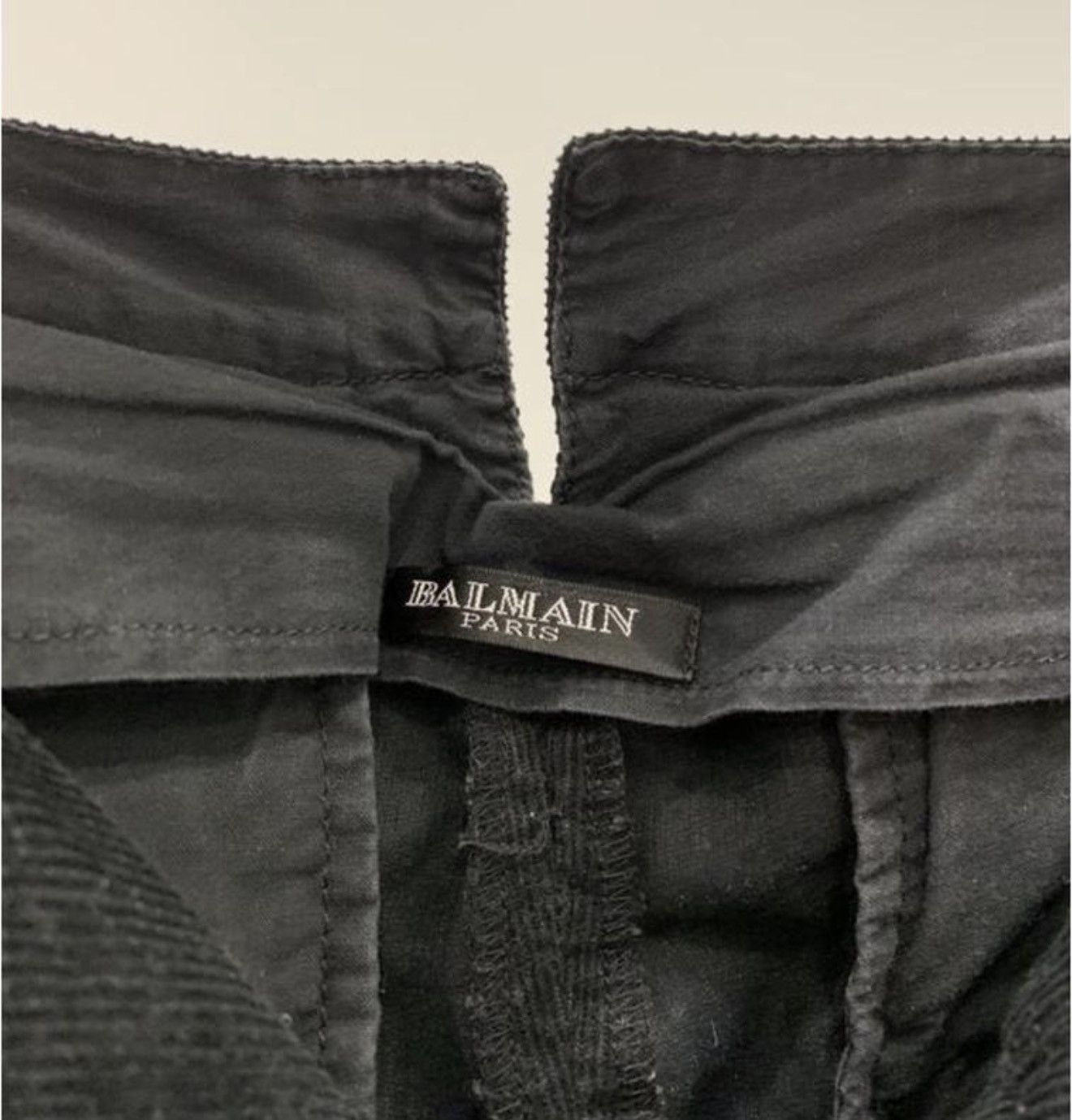 Balmain BALMAIN by Decarnin SS 2010 Cargo Corduroy Biker Pants pin Size 28" / US 6 / IT 42 - 9 Thumbnail