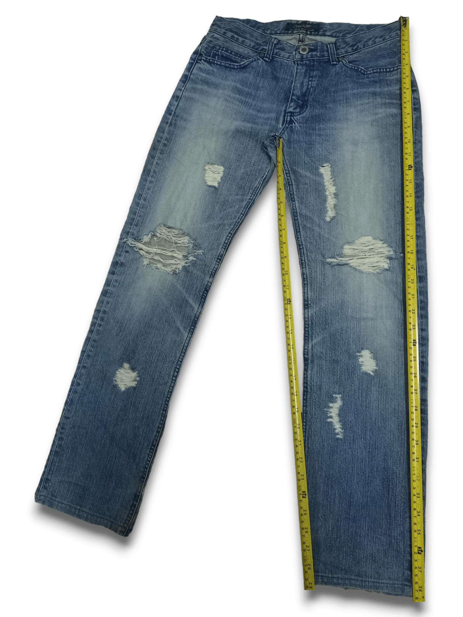 Edwin Vintage Japanese EDWIN Distressed Jeans Size 29 Size US 29 - 10 Thumbnail