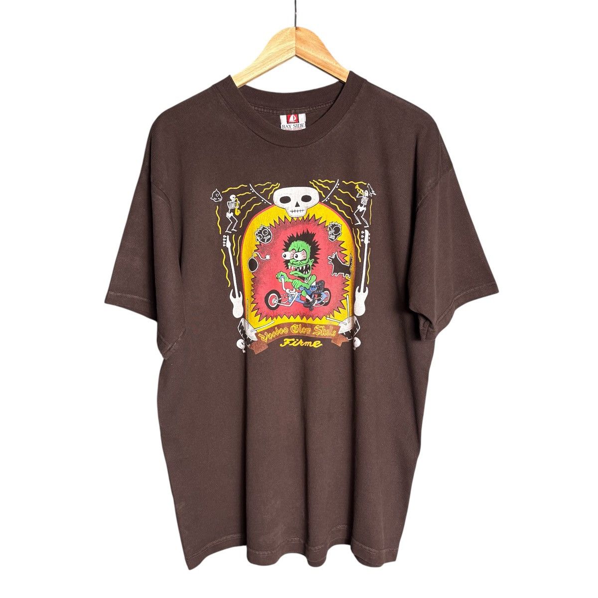 Band Tees Vintage 90s Voodoo Glow Skulls Punk Band Tee / Promo Size US XL / EU 56 / 4 - 1 Thumbnail
