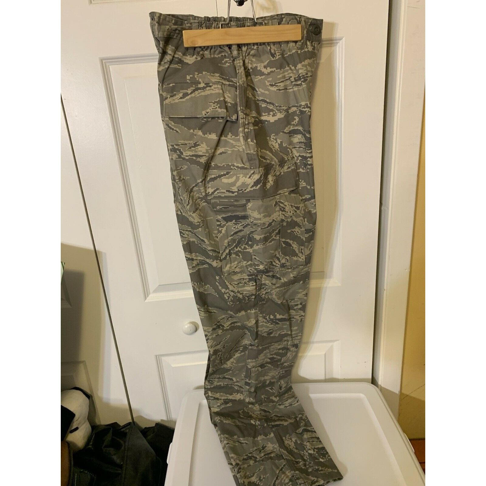 Other Air Force Camoflage Women’s Sz 12L Trouser Pant Size 24" / US 00 / IT 34 - 4 Thumbnail