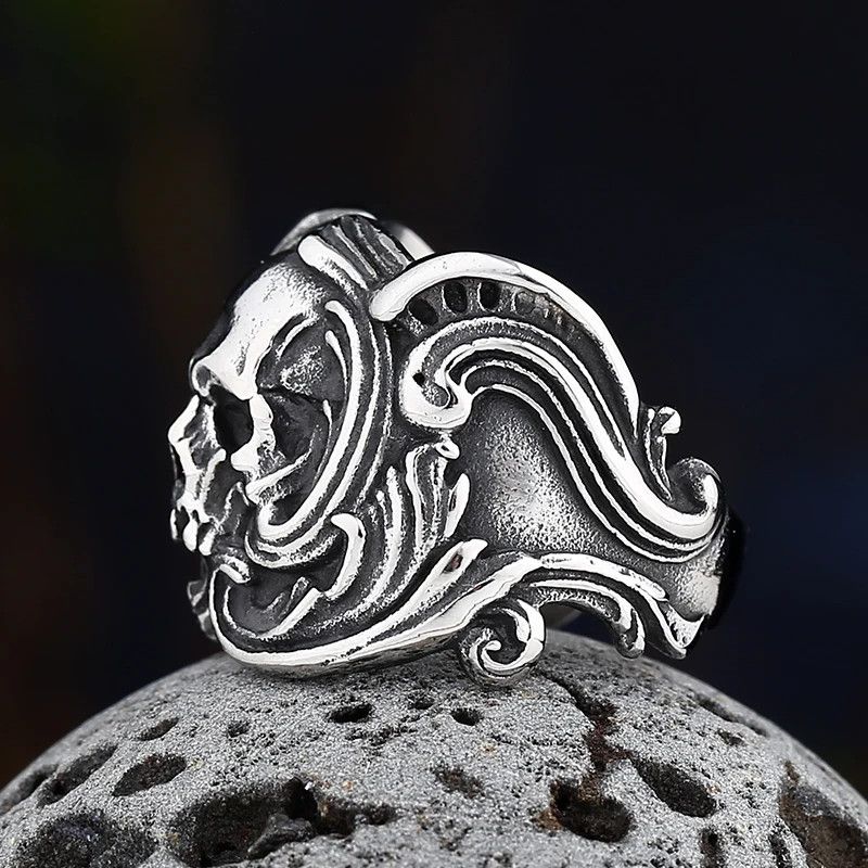 Japanese Brand × Jewelry × Vintage Stainless Steel Seaman Ring Size ONE SIZE - 3 Thumbnail